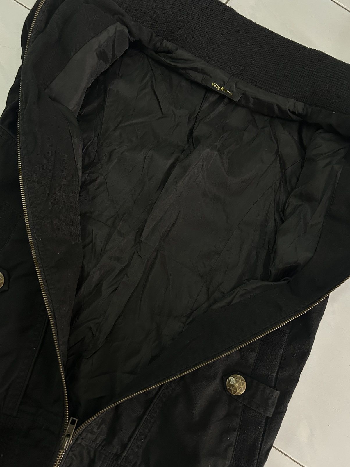 Japanese Brand × Vintage 💥Vintage Japanese Bomber Jacket Punk Style Size US M / EU 48-50 / 2 - 10 Thumbnail