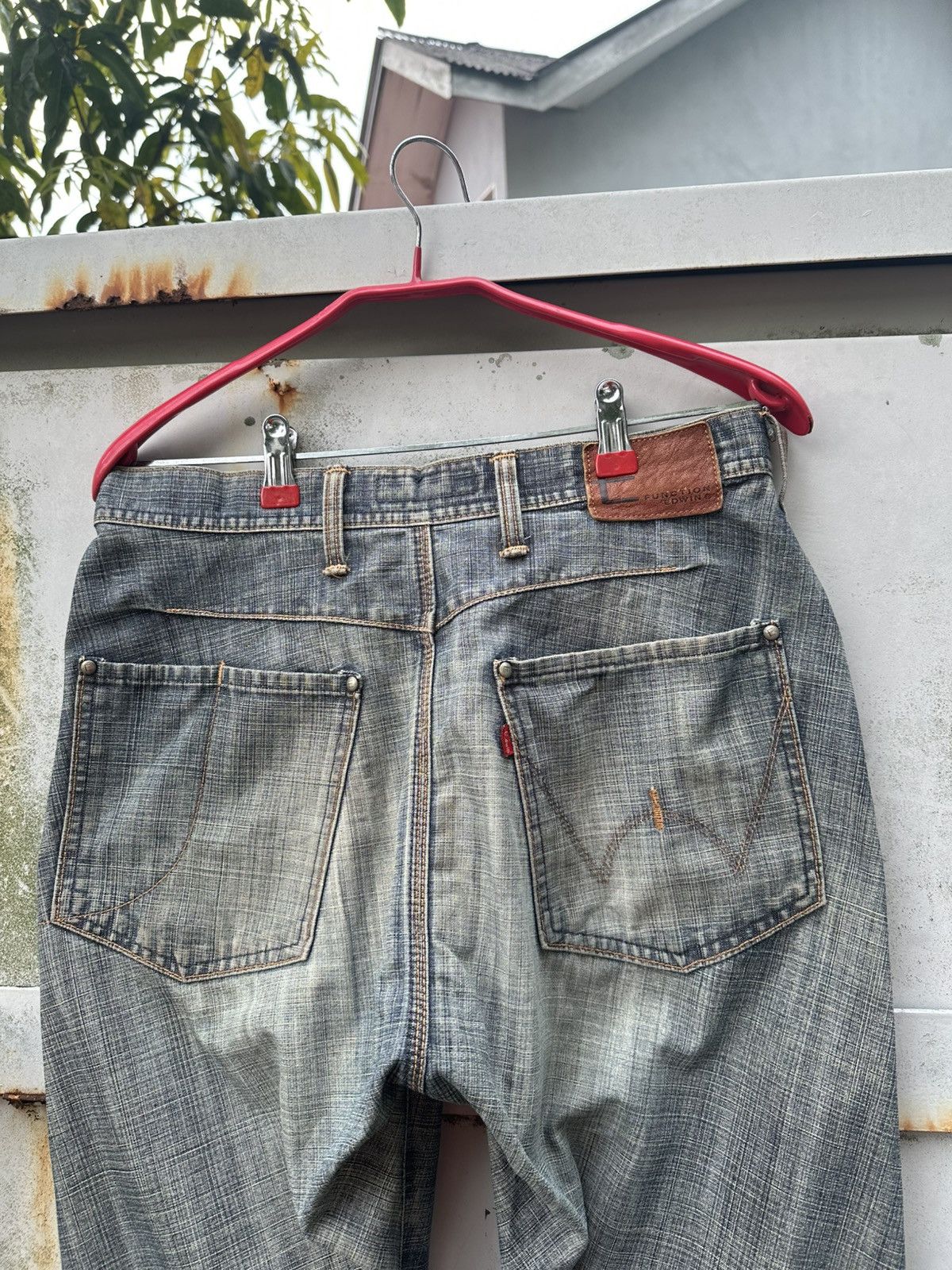 Edwin 👹Vintage Edwin E-Function Straight Cut Baggy Jeans Size US 28 / EU 44 - 8 Thumbnail