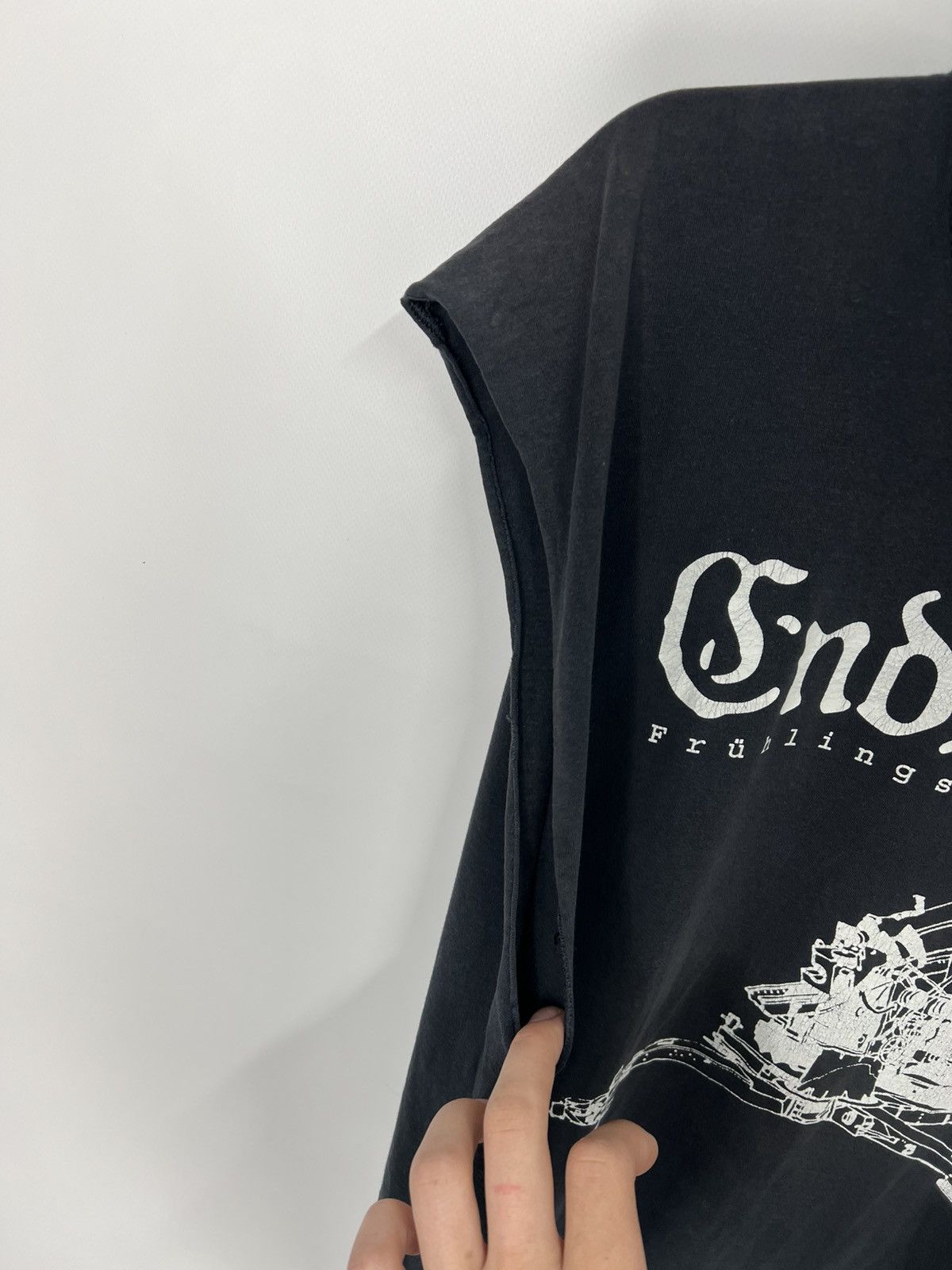 Vintage Endstille Dominanz Vintage Rare Metal Band Rock T-shirt Size US L / EU 52-54 / 3 - 5 Thumbnail