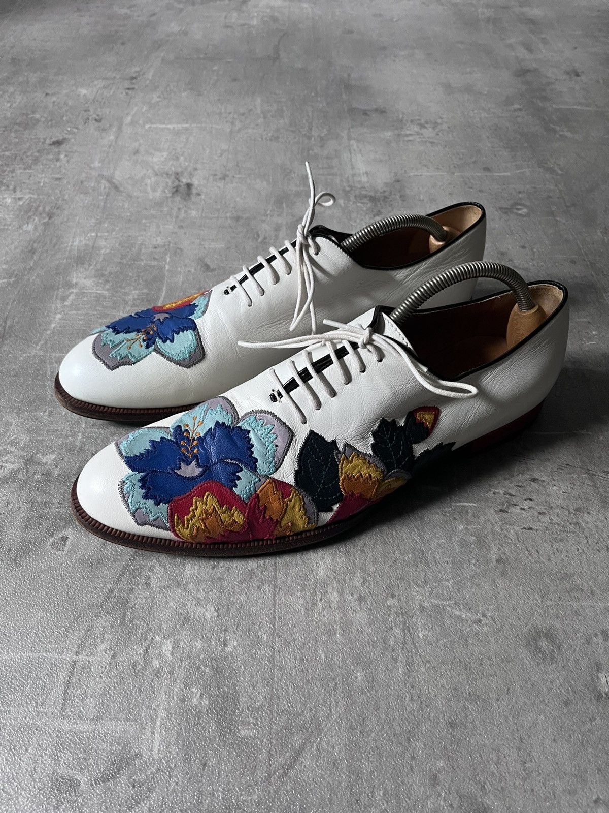 Gucci Gucci by Alessandro Michele floral leather boots Size US 9 / EU 42 - 2 Thumbnail