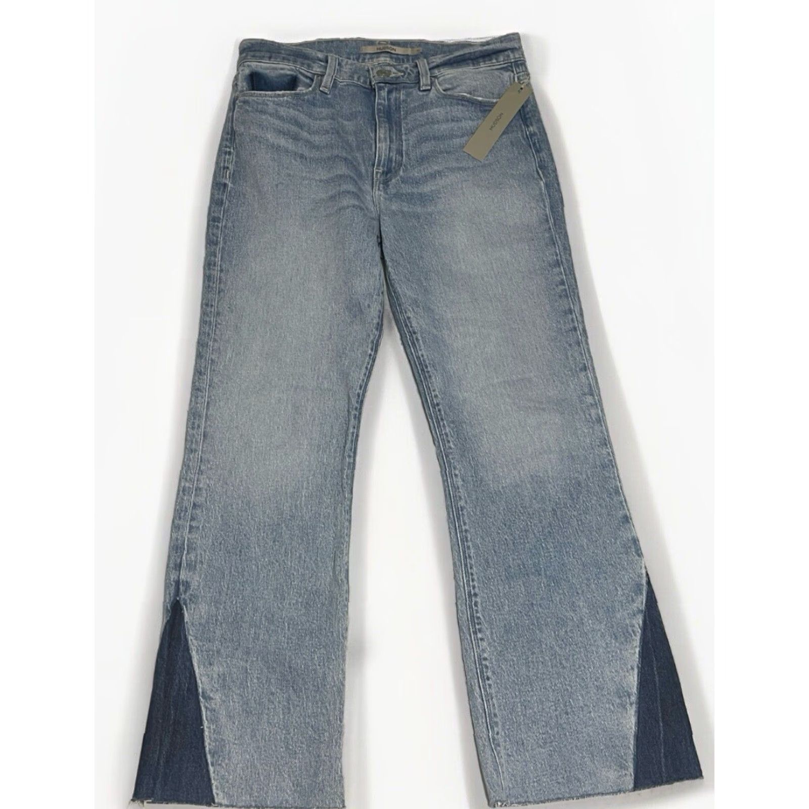Hudson Hudson Barbara High-Rise Bootcut Crop Jeans Women 29 Blue 29x26.5 Retail 95 Size 29" - 3 Thumbnail