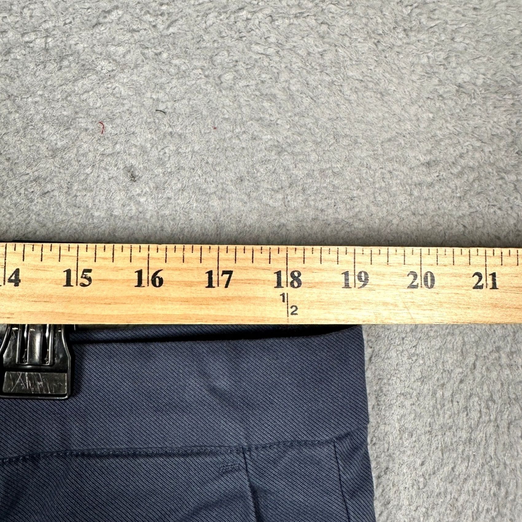Vintage Goodfellow & Co Comfort Wear Chino Pants Men 38X30 Navy Blue Slim Knit? Size US 38 / EU 54 - 7 Thumbnail