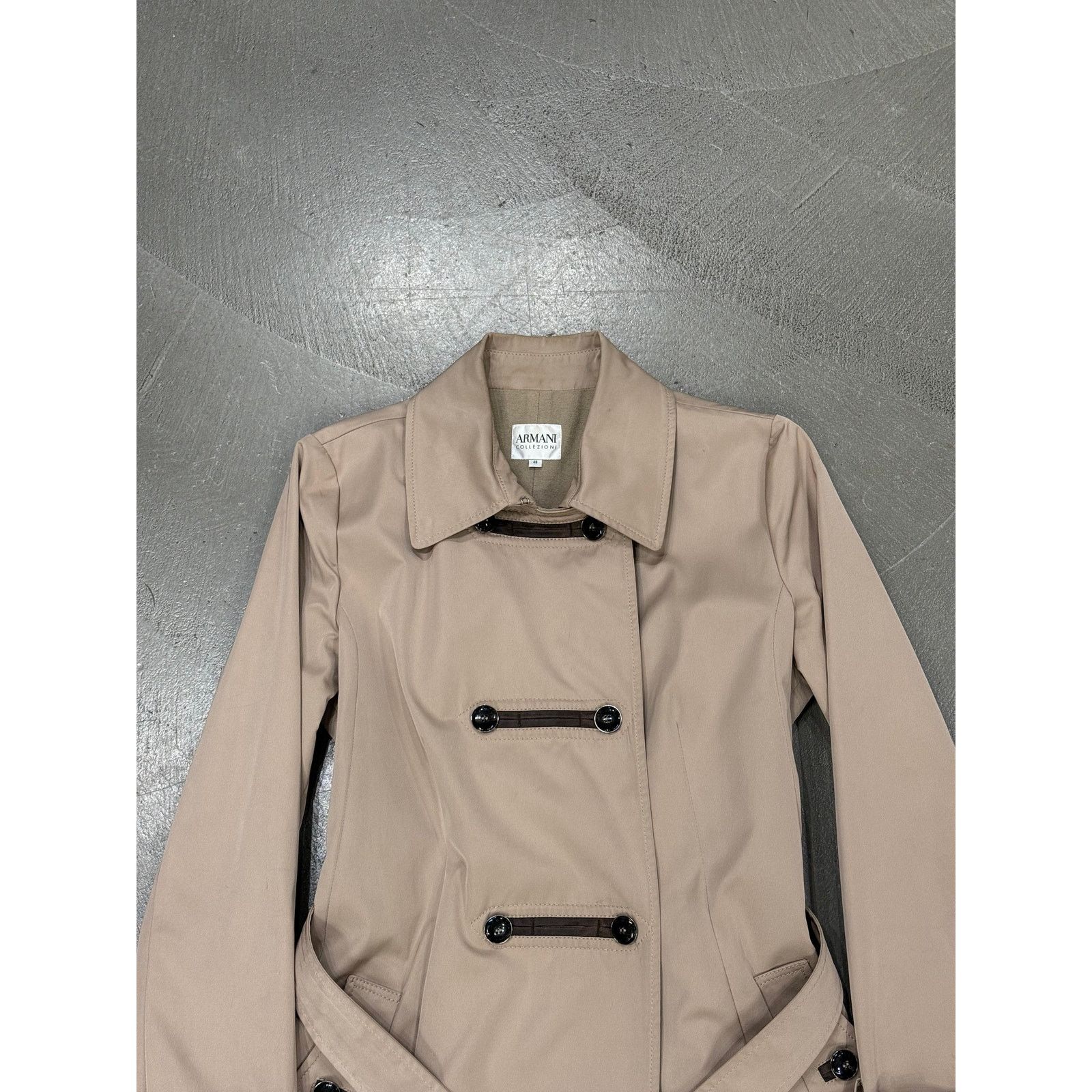 Giorgio Armani 2009 Armani double breasted trench coat Size XL / US 12-14 / IT 48-50 - 3 Thumbnail