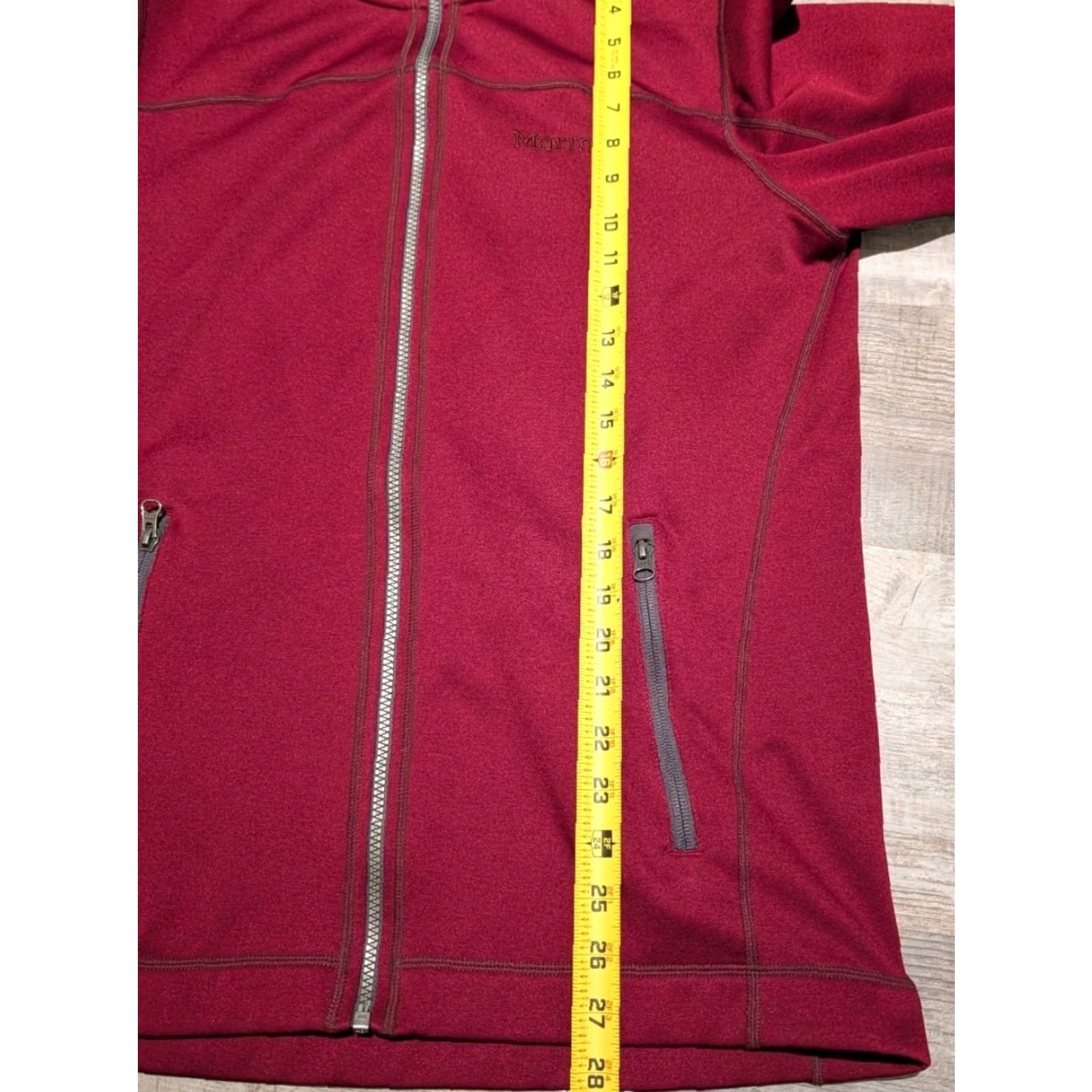 Marmot Marmot Women's Jacket Full Zip Hoodie Dark Red M Outdoor Activewear EUC Regular Fit Size M / US 6-8 / IT 42-44 - 6 Thumbnail