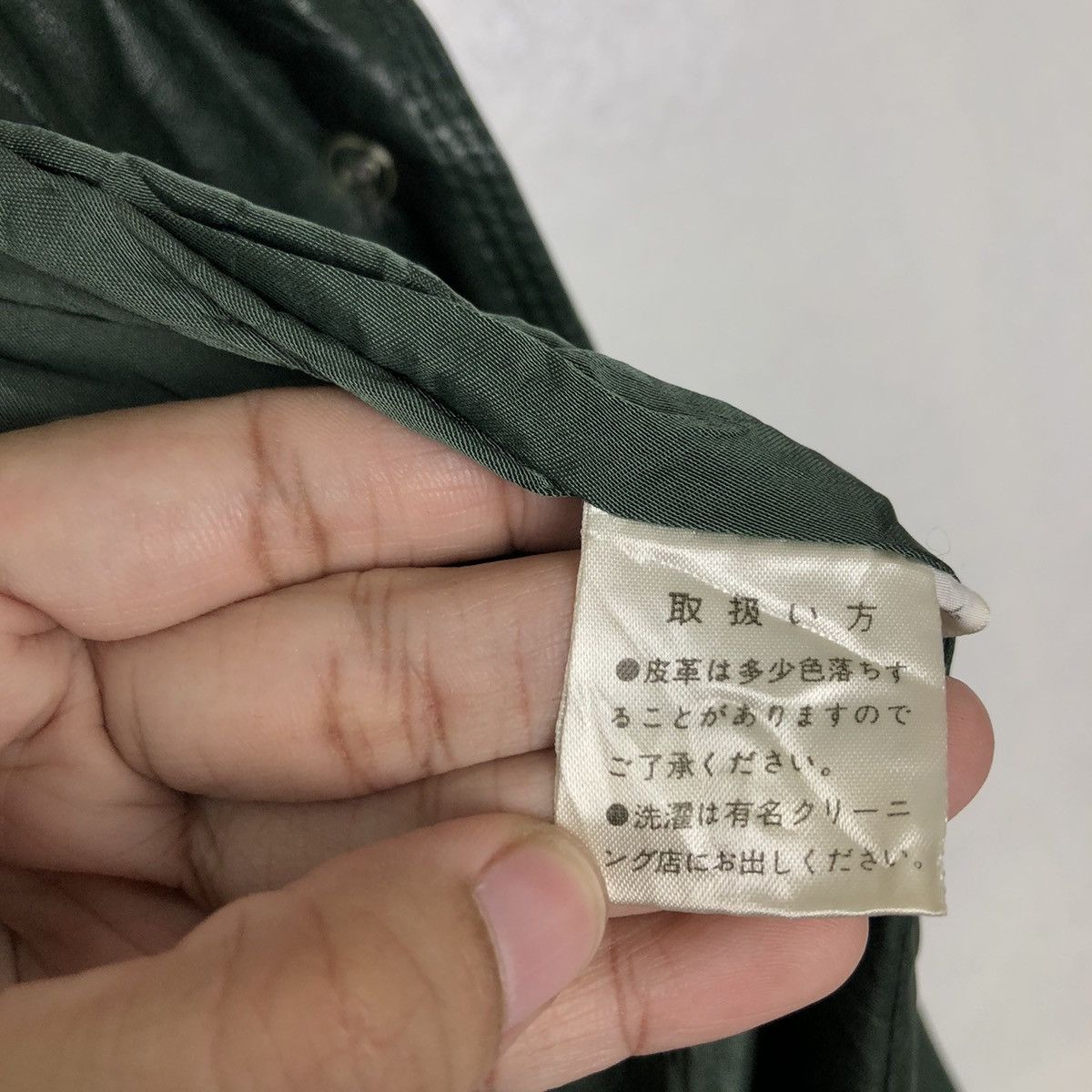 Japanese Brand VINTAGE LONG JACKET GENUINE LEATHER RA INSPIRE RICK OWENS Size M / US 6-8 / IT 42-44 - 14 Thumbnail