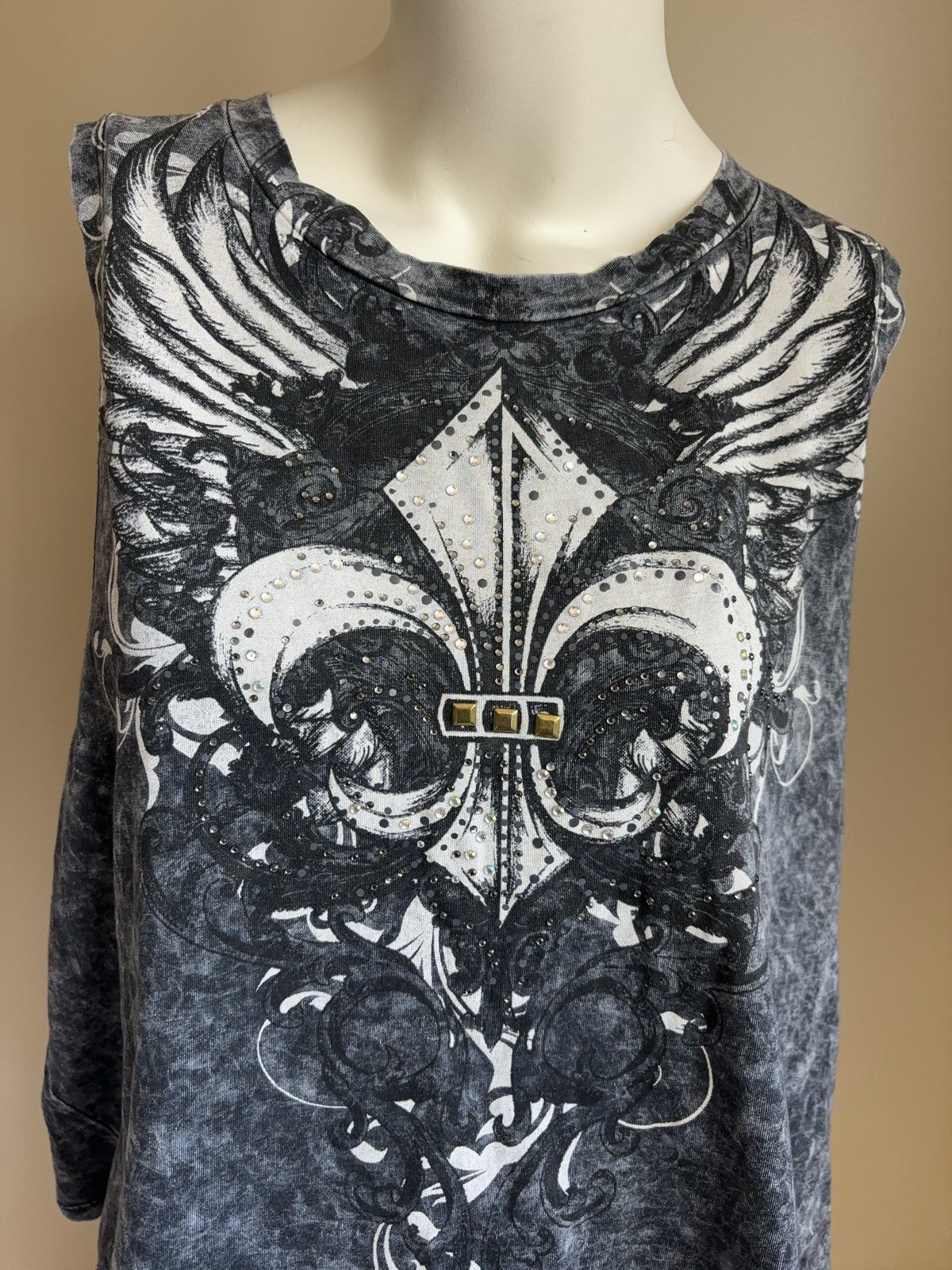 Vintage Printed washed vintage tank top Size ONE SIZE - 6 Thumbnail