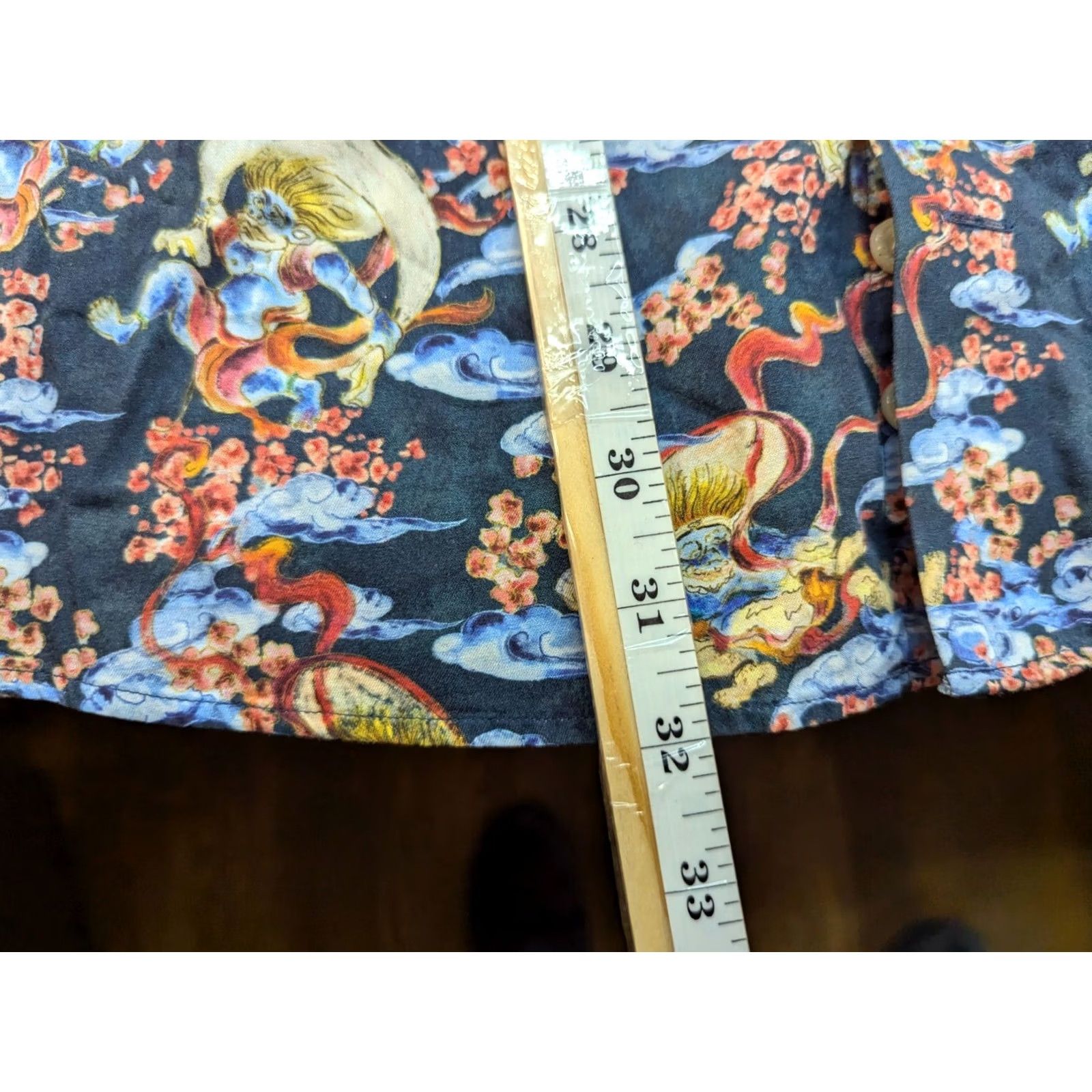 Eton ETON japan Multicolor Button-Up Shirt Mens 3XL Demon AOP All Over Print Shirt Mens 3XL Multicolor Button-Up Size US XXL / EU 58 / 5 - 3 Thumbnail
