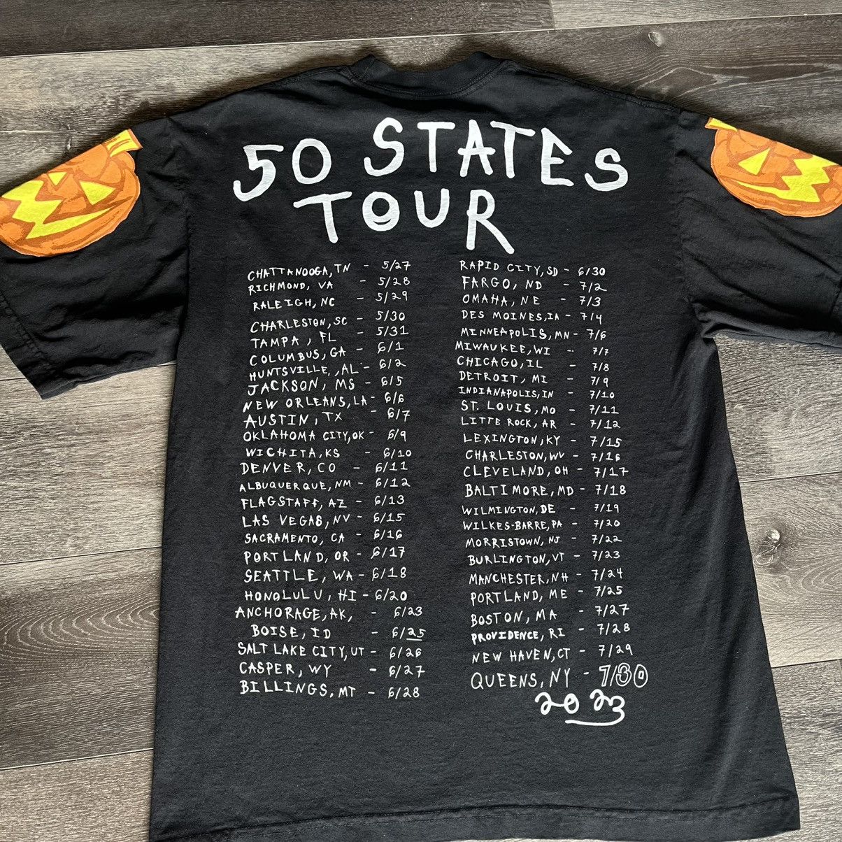 Asspizza Asspizza 2023 Goblin 50 States Tour Graphic Logo T Shirt USA Size US M / EU 48-50 / 2 - 4 Thumbnail