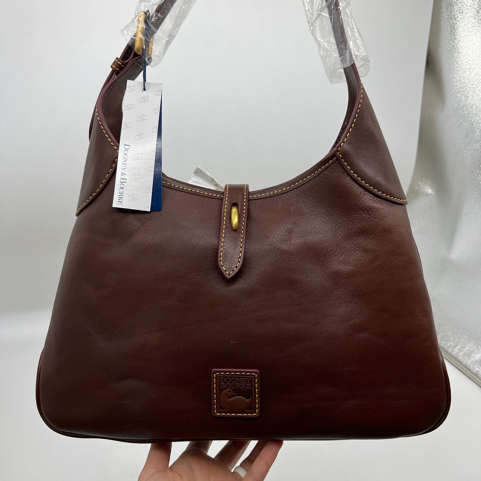 Dooney & Bourke Dooney & Bourke Florentine Leather Crescent Hobo Wo Size ONE SIZE - 3 Thumbnail