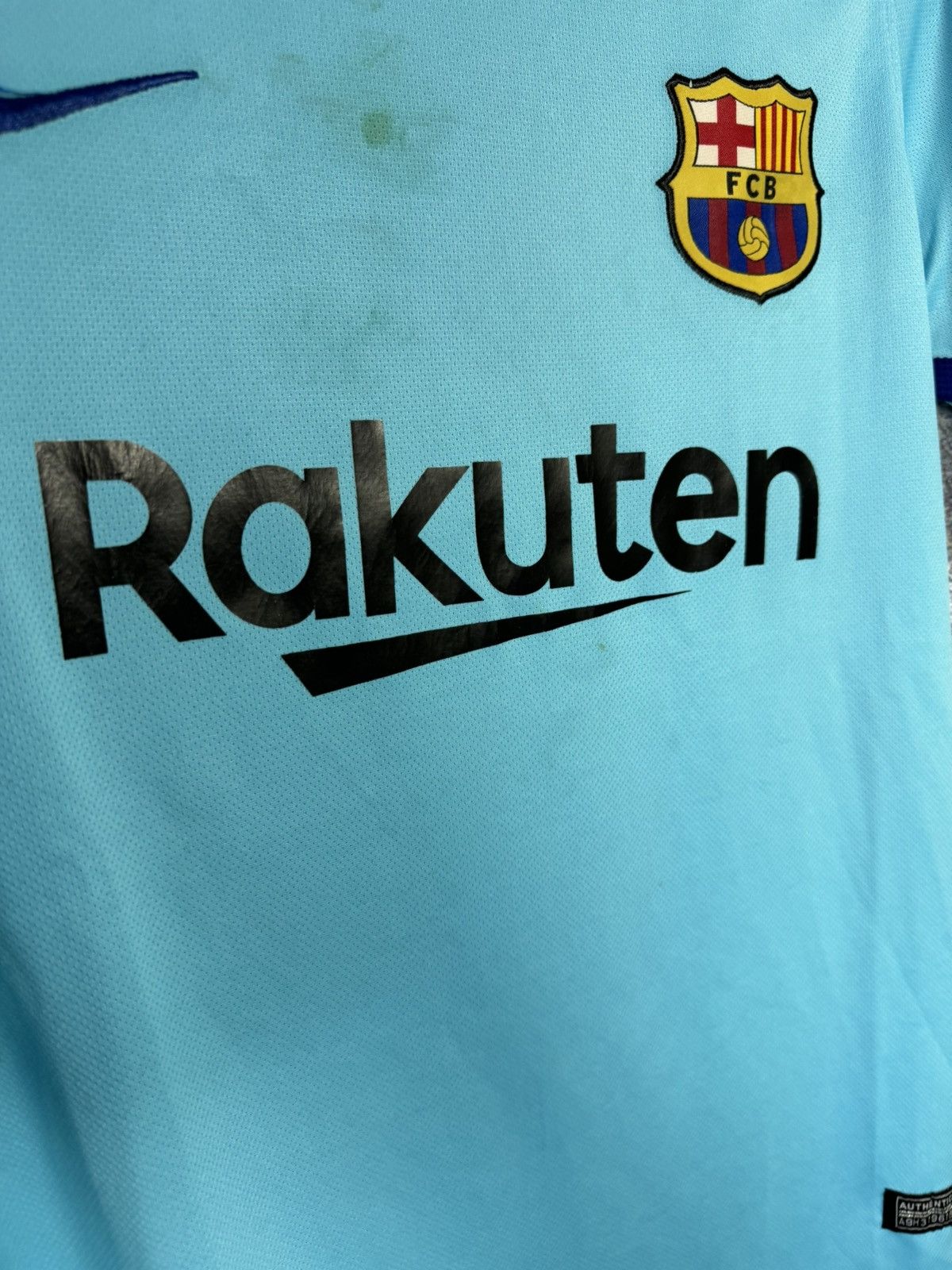Nike × Vintage MESSI Vintage Barcelona 2017/18 Nike Soccer Jersey y2k Size US S / EU 44-46 / 1 - 9 Thumbnail