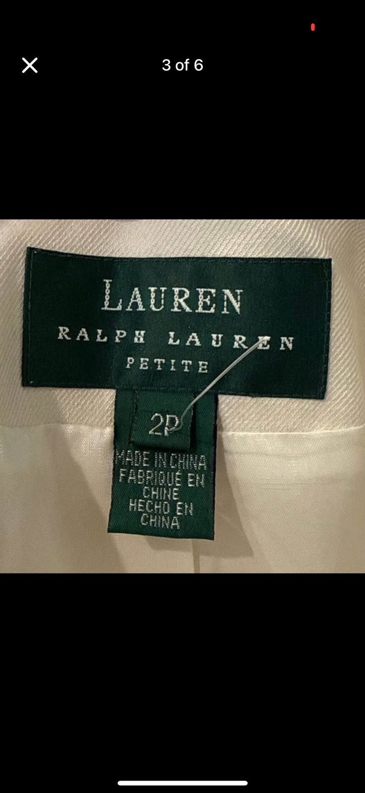 Lauren Ralph Lauren Ralph Lauren Vintage Ivory pants Size 26" / US 2 / IT 38 - 4 Thumbnail