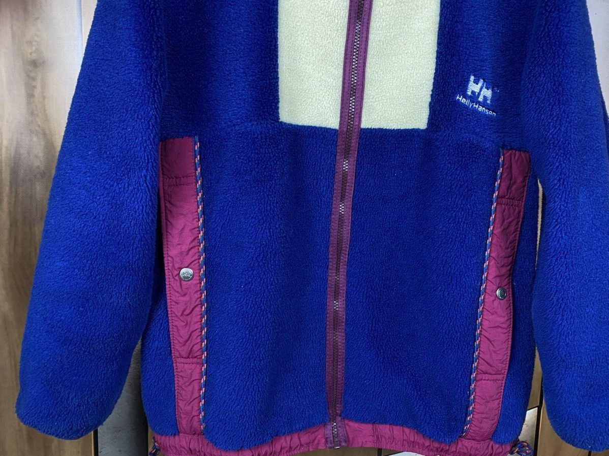Helly Hansen 🔥Vintage 90s Helly Hansen Fleece Jacket Deep Pile Full Zip🔥 Size US M / EU 48-50 / 2 - 5 Thumbnail