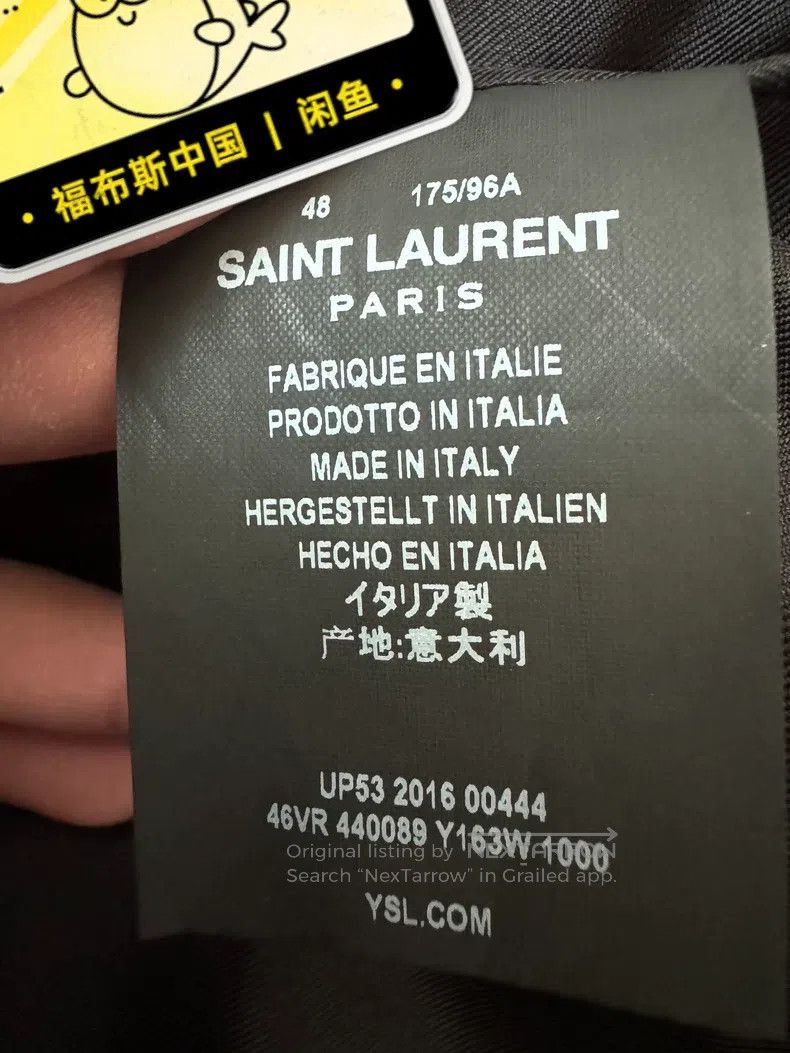 Saint Laurent Paris #REF! Size US M / EU 48-50 / 2 - 7 Thumbnail