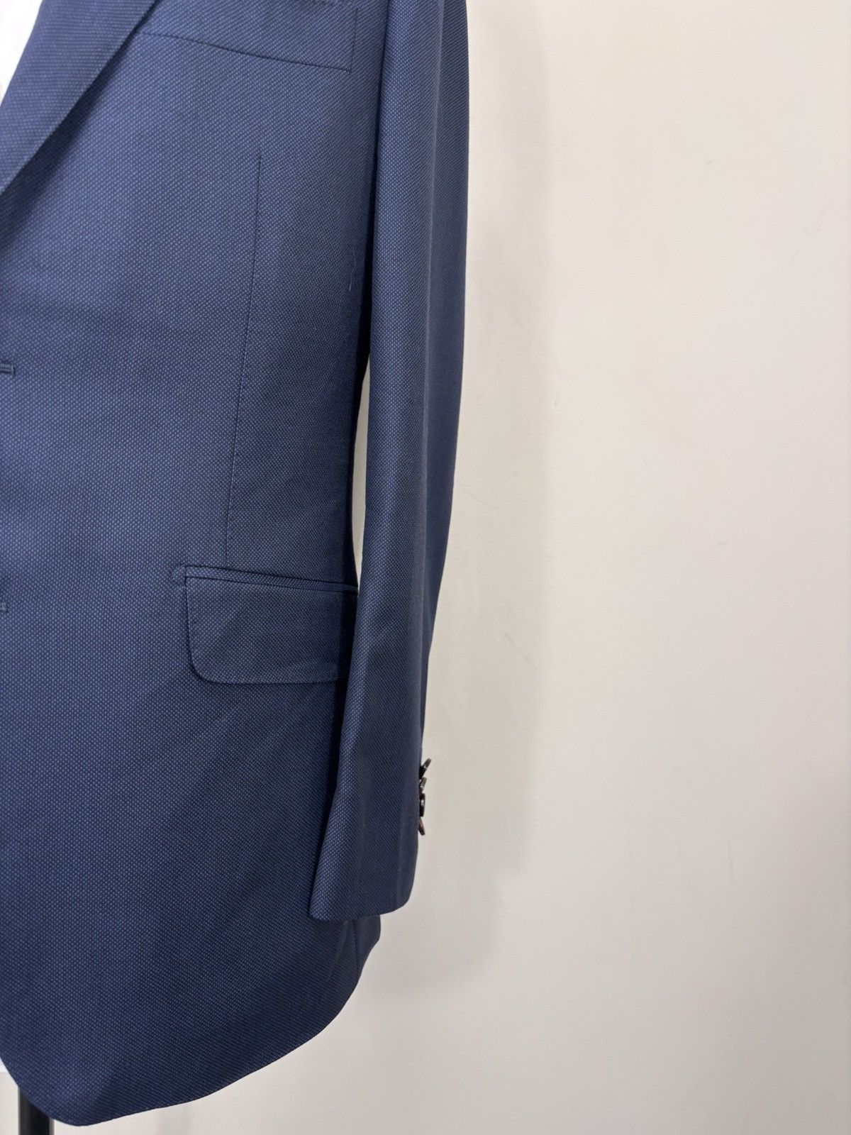 Suitsupply Suitsupply Sienna Men’s Blue Wool Suit Jacket Sport Coat Size 40S - 5 Thumbnail