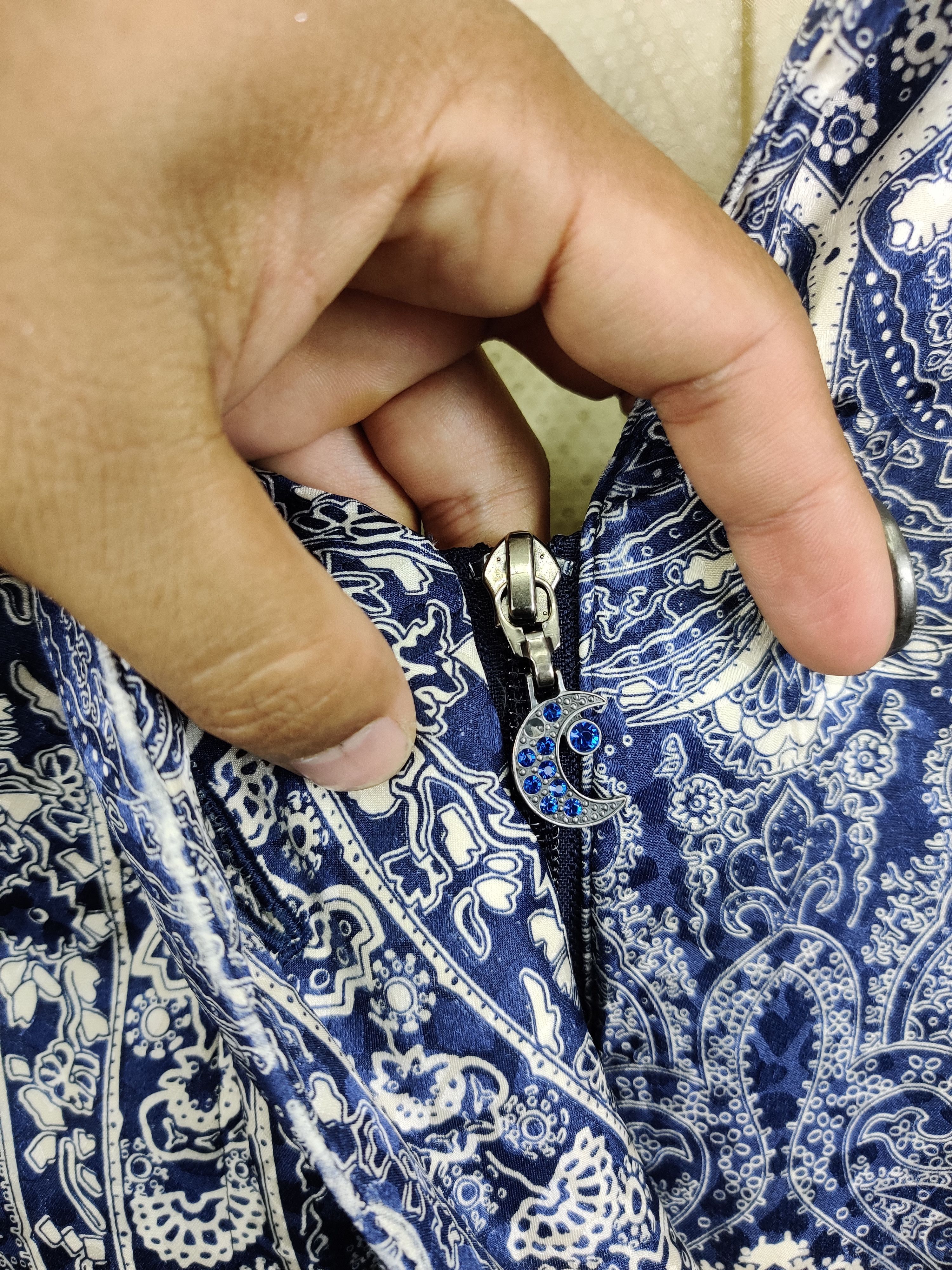 Japanese Brand Vintage Mimo Moda Paisley Long Jacket Nice Design Size US L / EU 52-54 / 3 - 9 Thumbnail