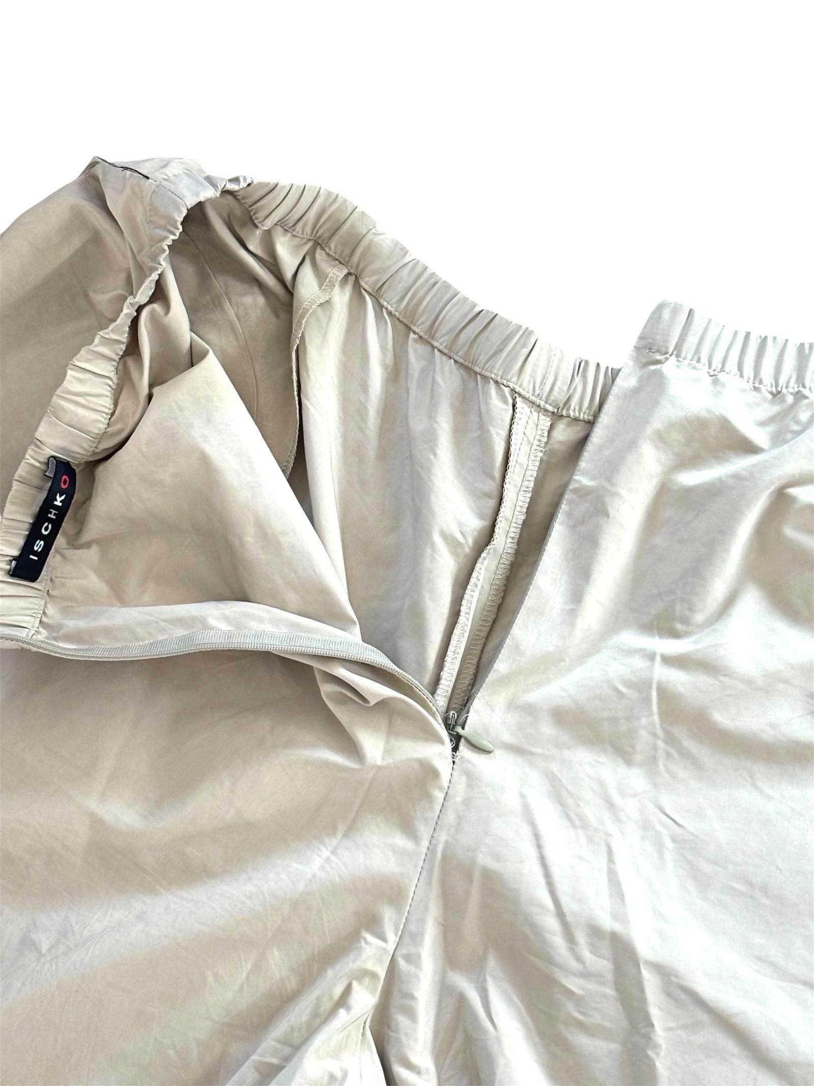 Oscar De La Renta Oska Ischiko Wide Leg Cream Women's Trousers Size 18 Size 40" / US 18 - 5 Thumbnail