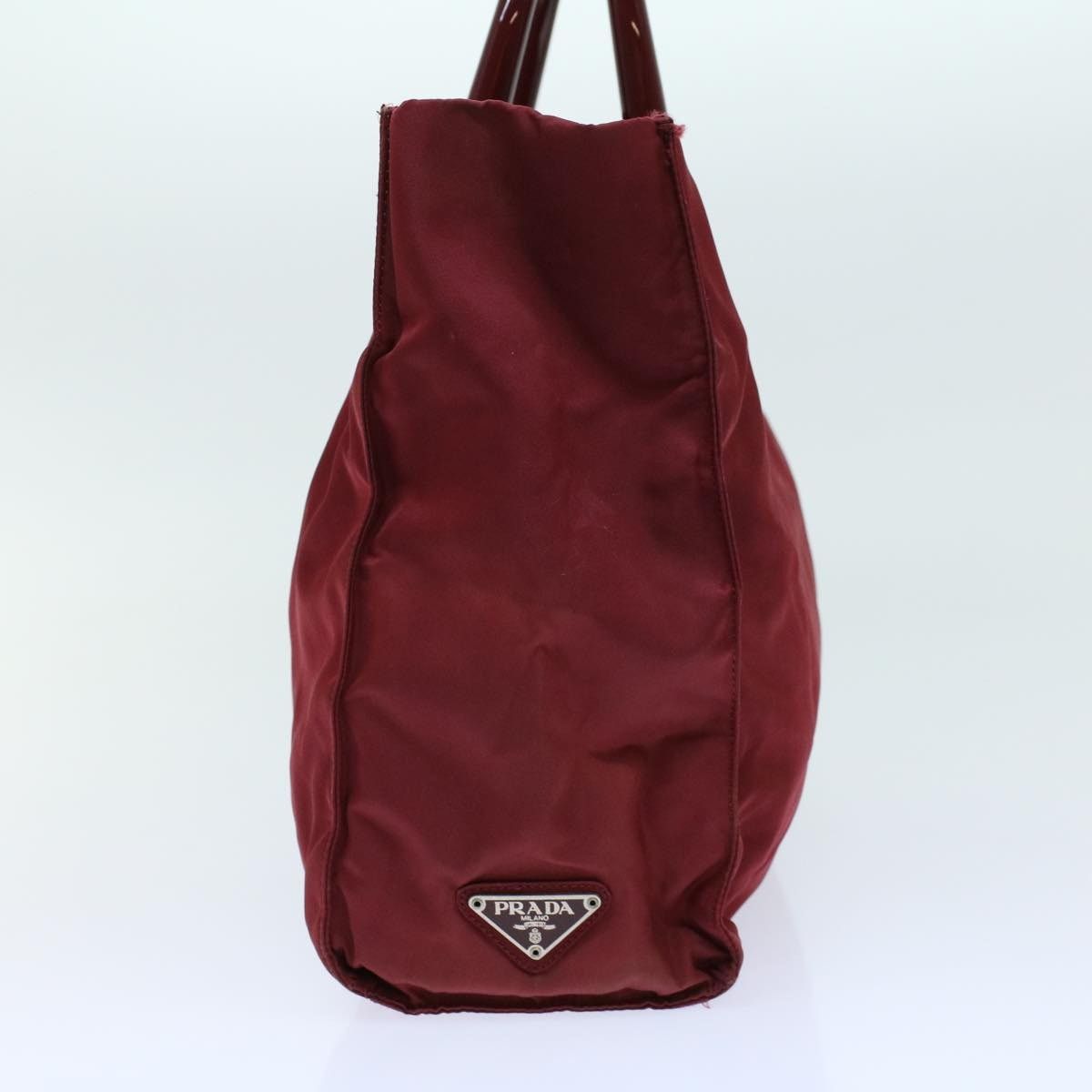 Prada PRADA Hand Bag Nylon Red Size ONE SIZE - 6 Thumbnail