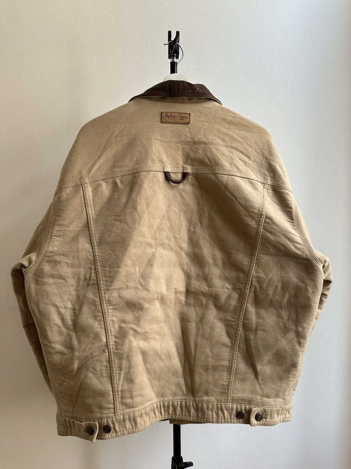 Marlboro Marlboro Classic vintage 90s Tracker Cropped Boxy Fit Jacket Size US M / EU 48-50 / 2 - 2 Thumbnail