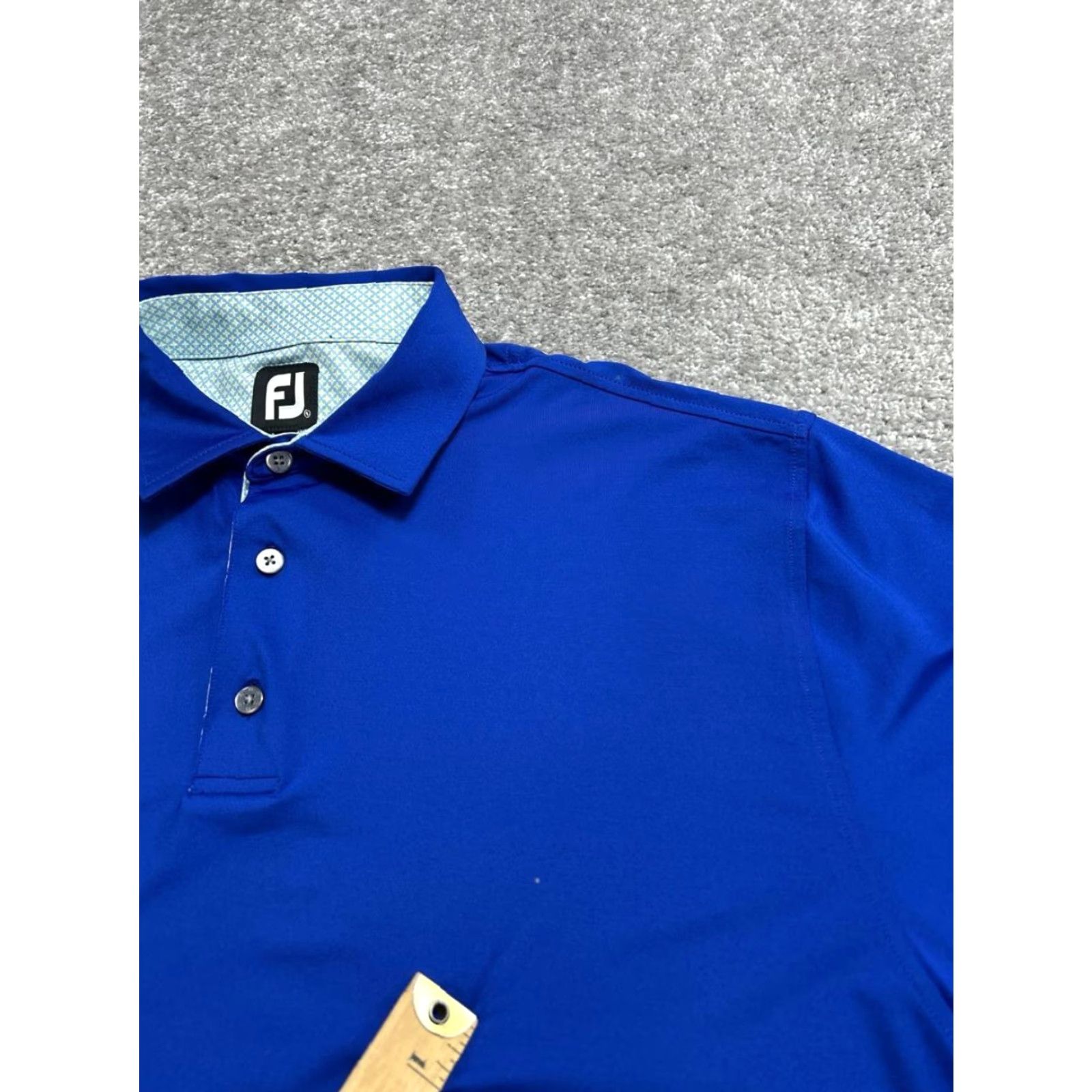 Footjoy FootJoy ProDry Polo Shirt Mens XL Blue Pique Stretch Logo Golf Tennis Sports Shirt XL Men Blue ProDry Polo FootJoy Brands Size US XL / EU 56 / 4 - 4 Thumbnail