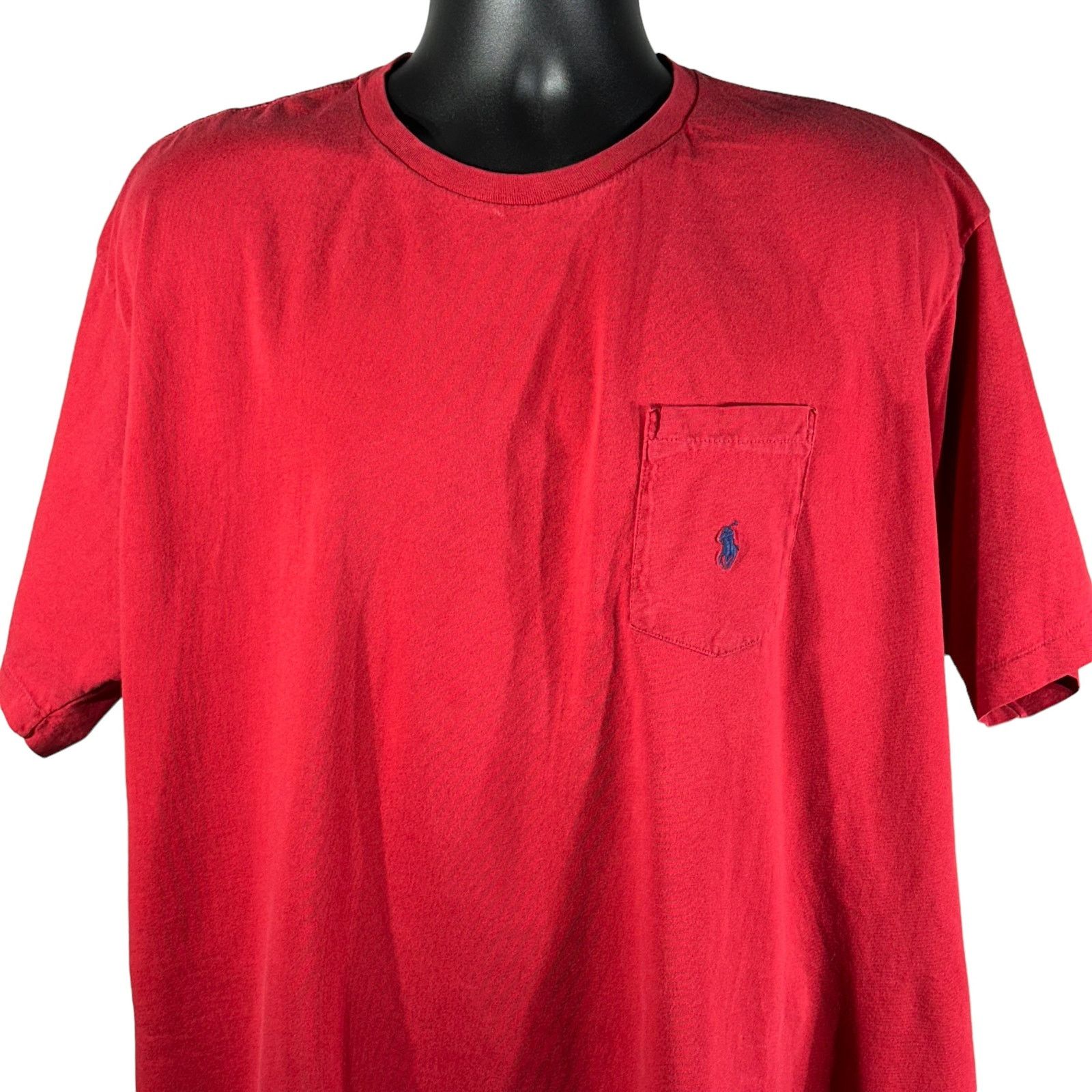 Polo Ralph Lauren Vintage Polo Ralph Lauren Pocket Tee 90s Size US XL / EU 56 / 4 - 2 Thumbnail
