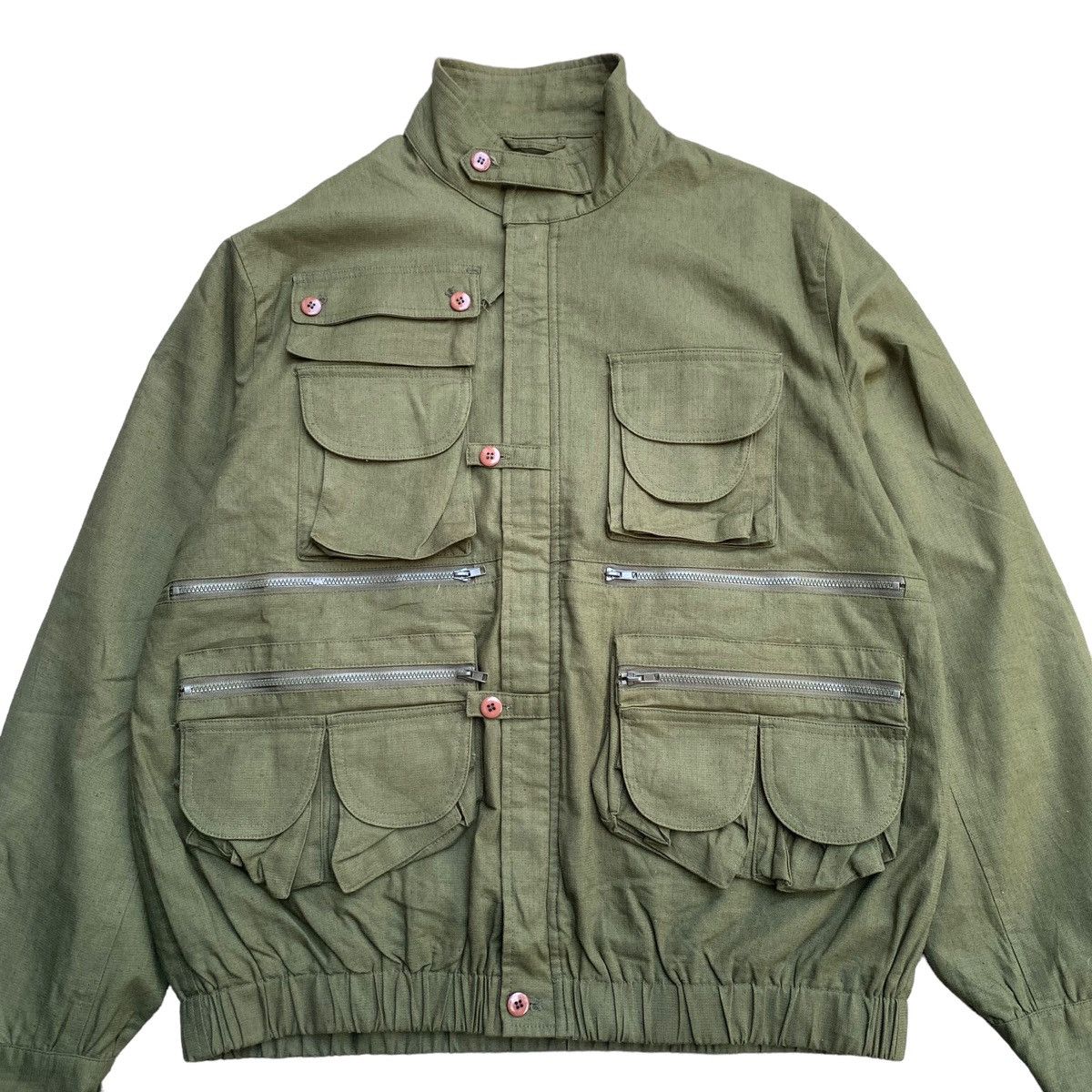 Aspesi A blue garments multi pocket jacket Size US M / EU 48-50 / 2 - 3 Thumbnail