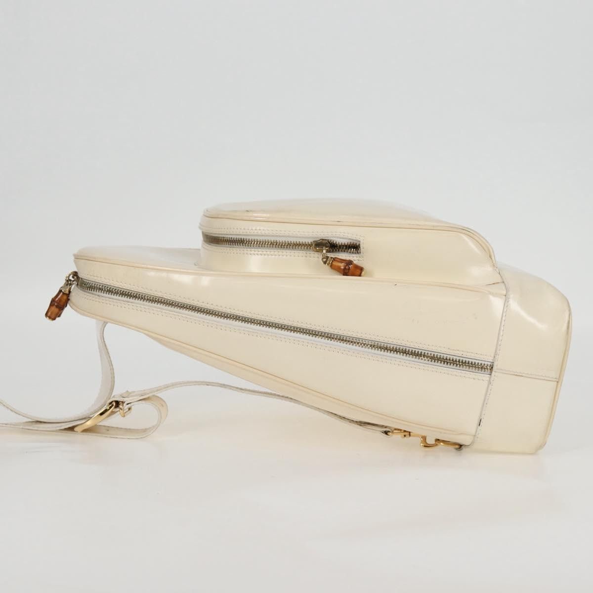 Gucci GUCCI Body Bag Enamel White Gold 003 2113 003 2113 Size ONE SIZE - 7 Thumbnail