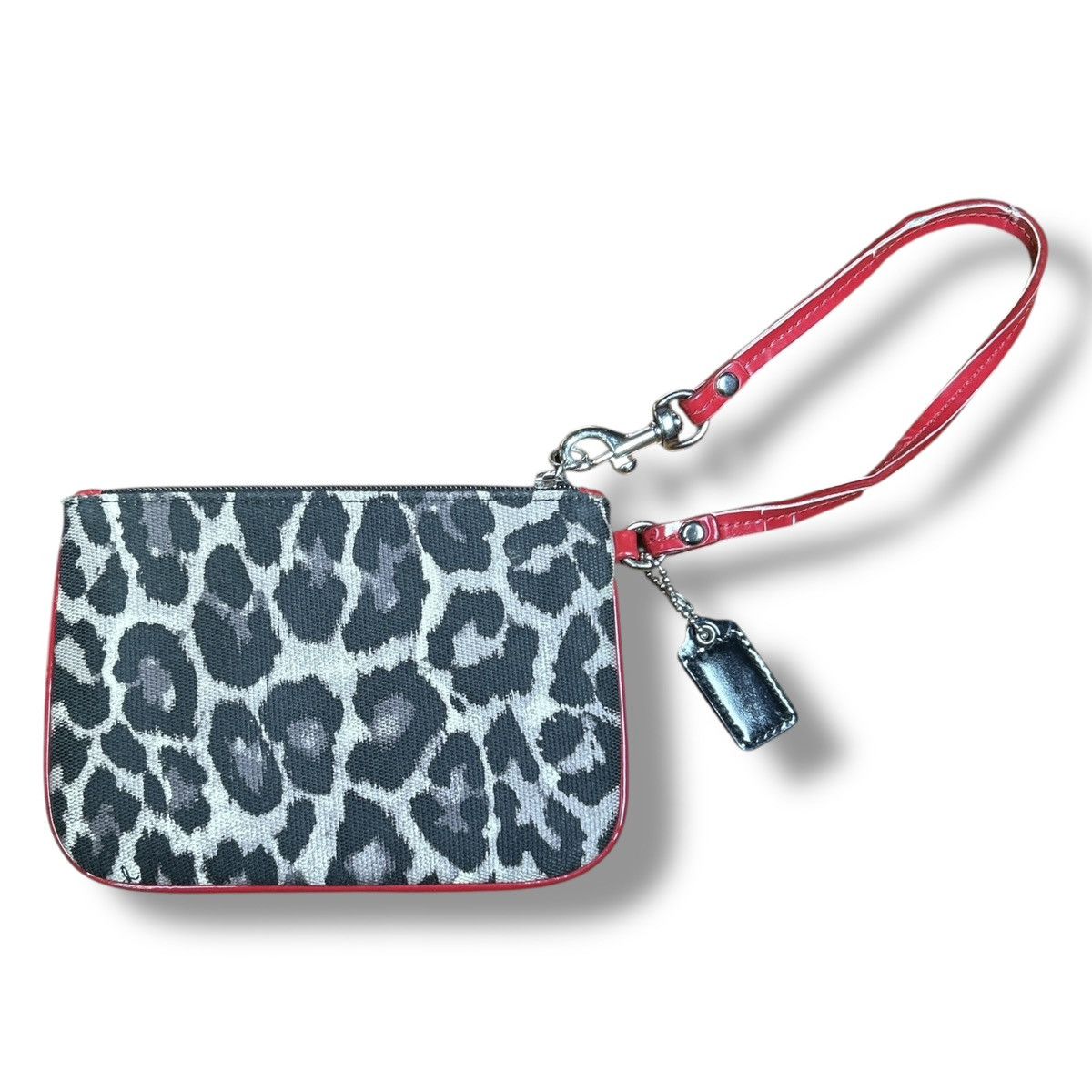 Coach Coach Park Ocelot Leopard Print Cloth Wristlet - “Jennie” Size ONE SIZE - 2 Thumbnail