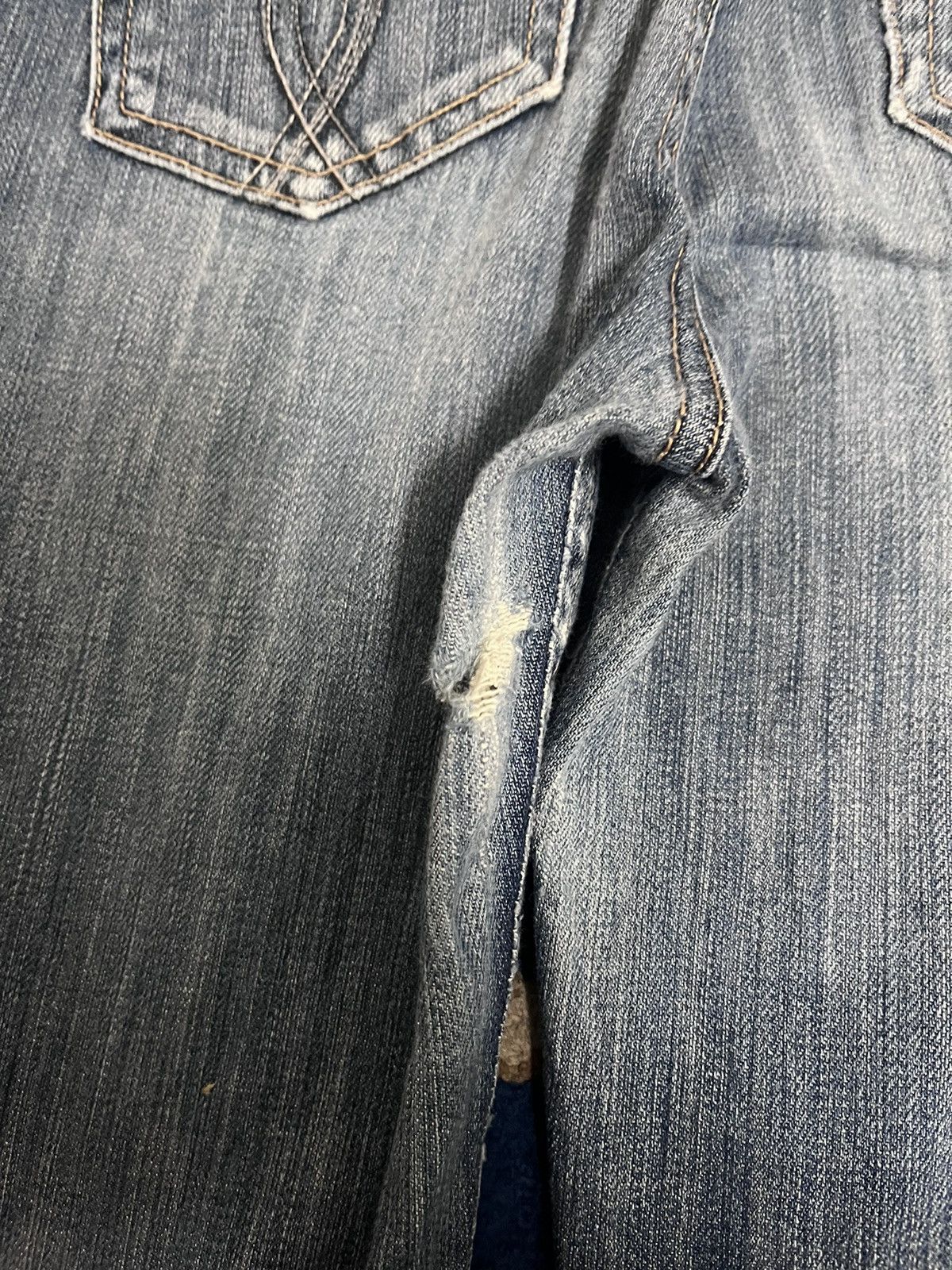 Japanese Brand × Vintage Vintage Sasson Flare Bootcut Style Jeans Size US 32 / EU 48 - 10 Thumbnail
