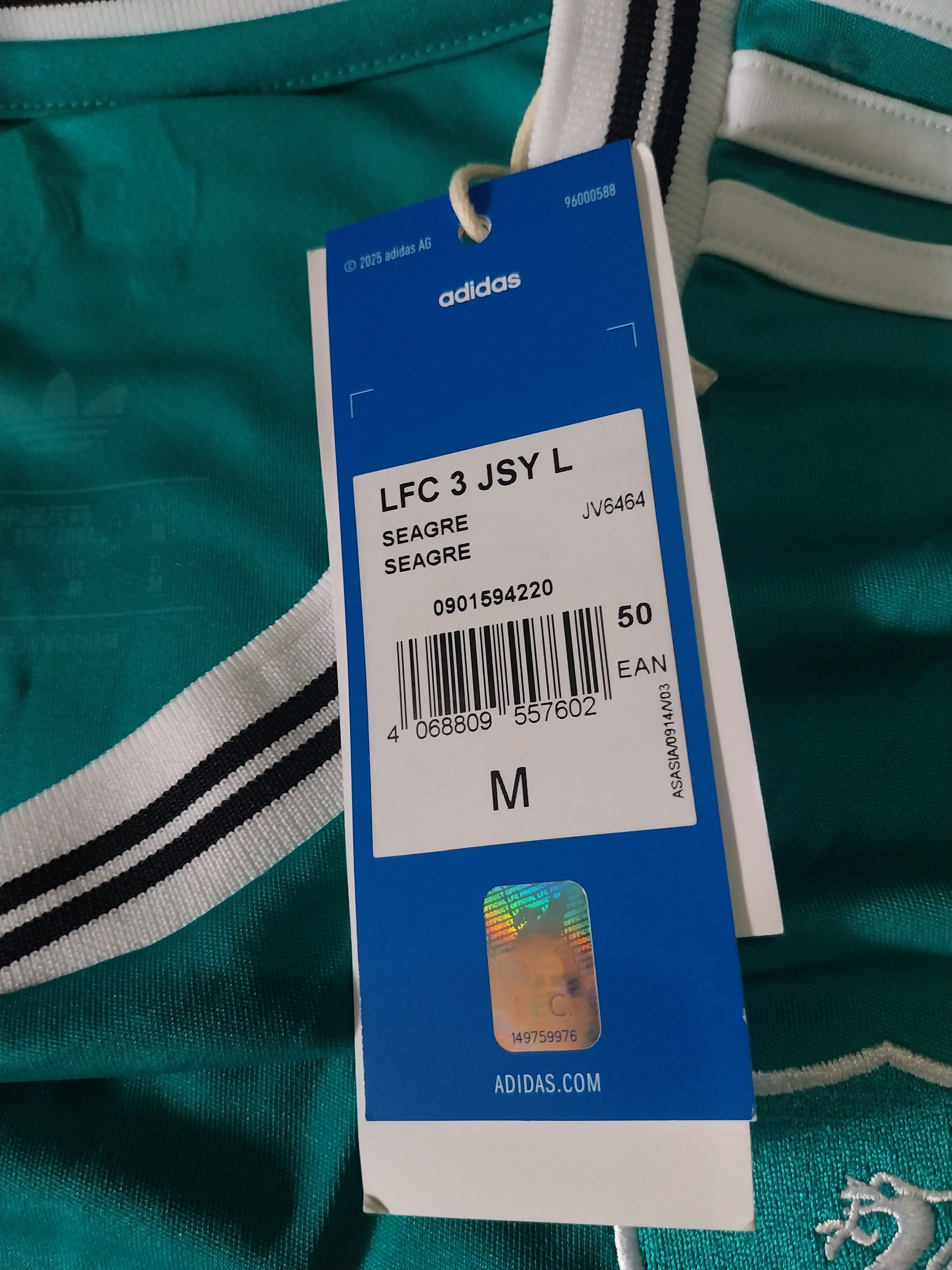 Adidas Liverpool 3rd 2025/2026 szoboszlai jersey football Size US M / EU 48-50 / 2 - 7 Thumbnail