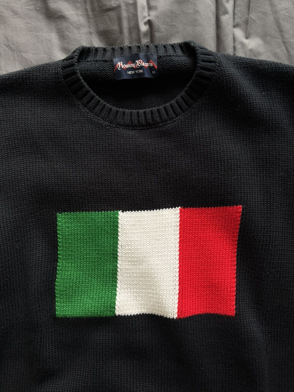 Rowing Blazers Rowing Blazers Italy Flag Sweater Size US M / EU 48-50 / 2 - 5 Thumbnail
