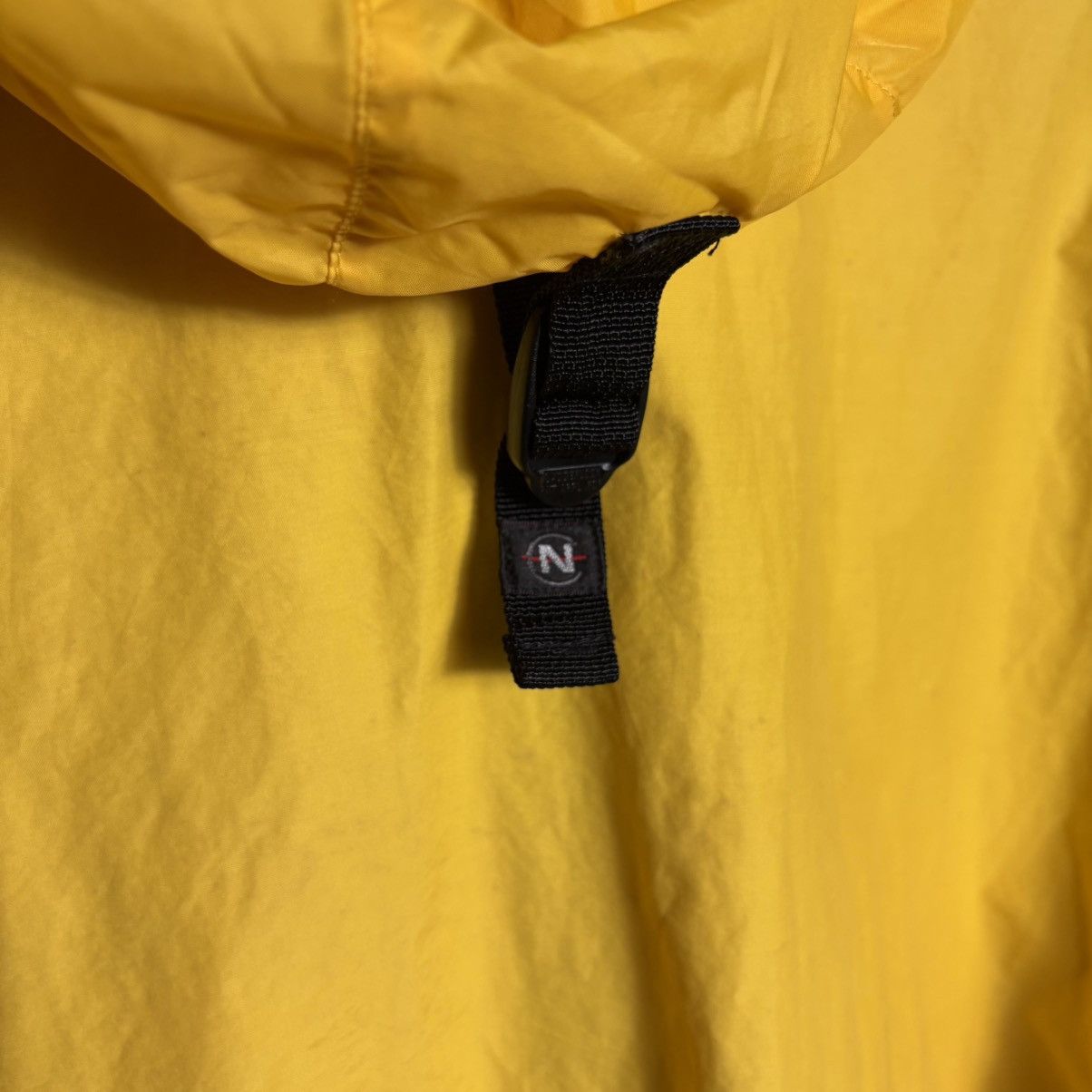 Nautica Vintage 90s Nautica Yellow Windbreaker Bomber Hoodie Jacket Size US L / EU 52-54 / 3 - 6 Thumbnail