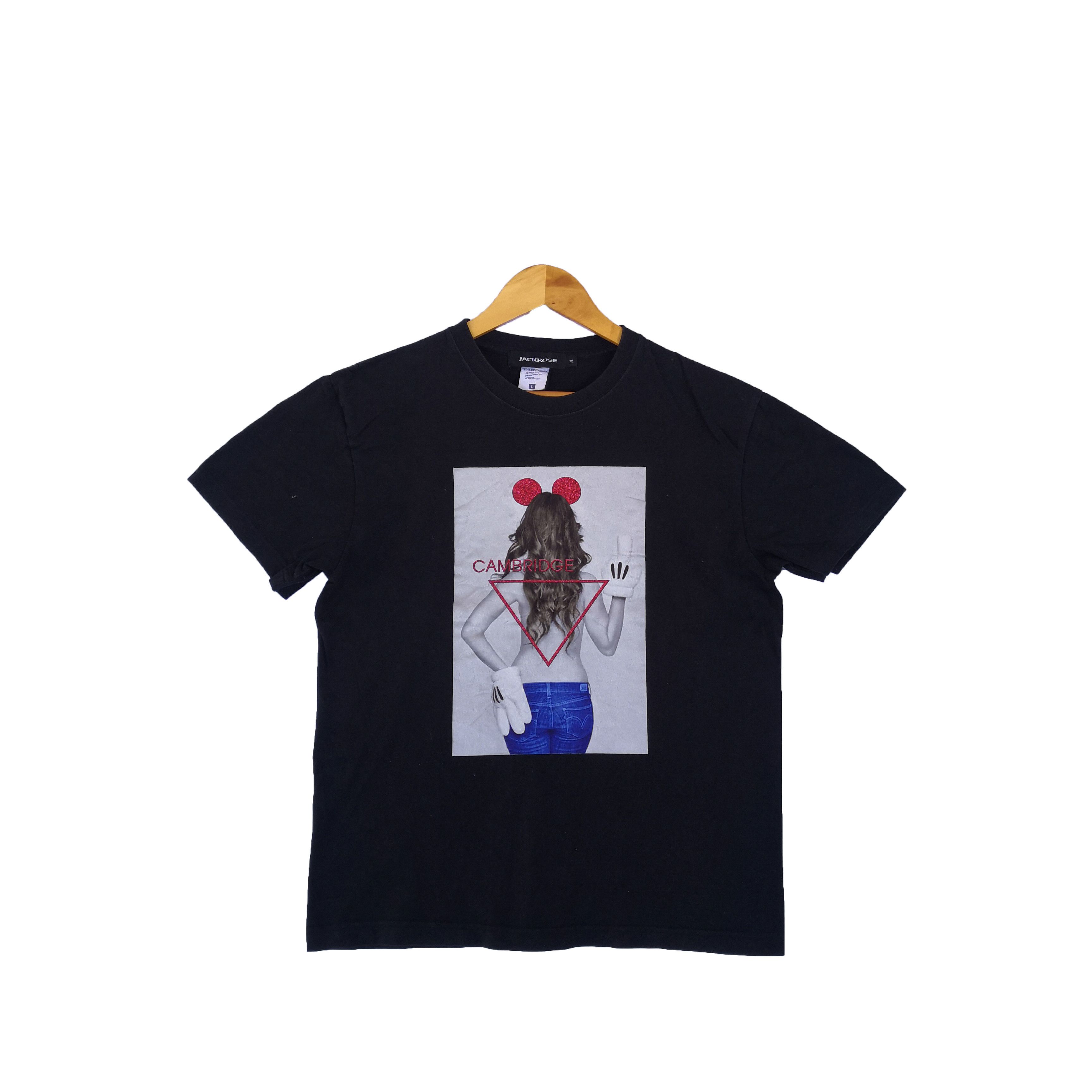 Japanese Brand Y2K Jackrose T-Shirt Cambridge Mickey Fuck 56789 Size US M / EU 48-50 / 2 - 1 Thumbnail