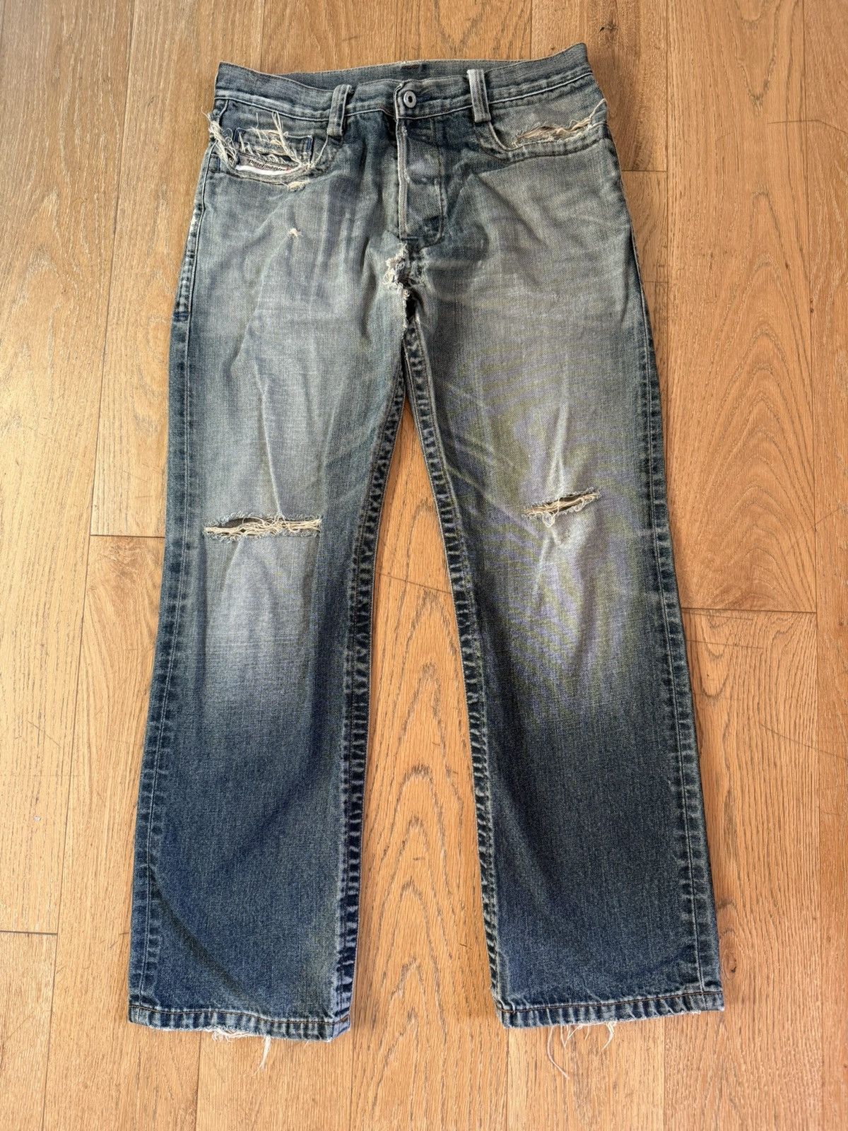 Diesel Diesel Ripped Denim Size US 34 / EU 50 - 1 Thumbnail