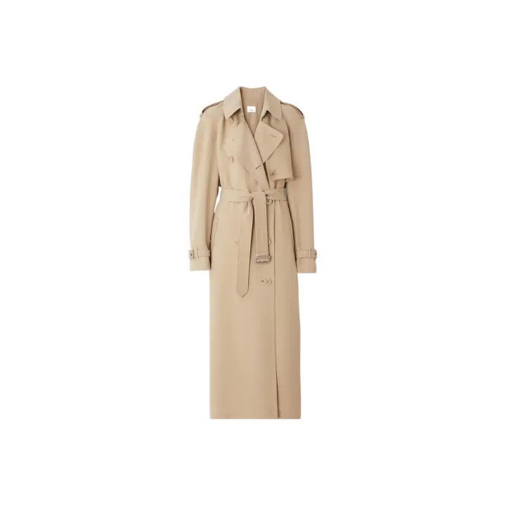 Burberry Burberry SS22 Double-Breasted Trench Coat 0079 Size S / US 4 / IT 40 - 1 Thumbnail