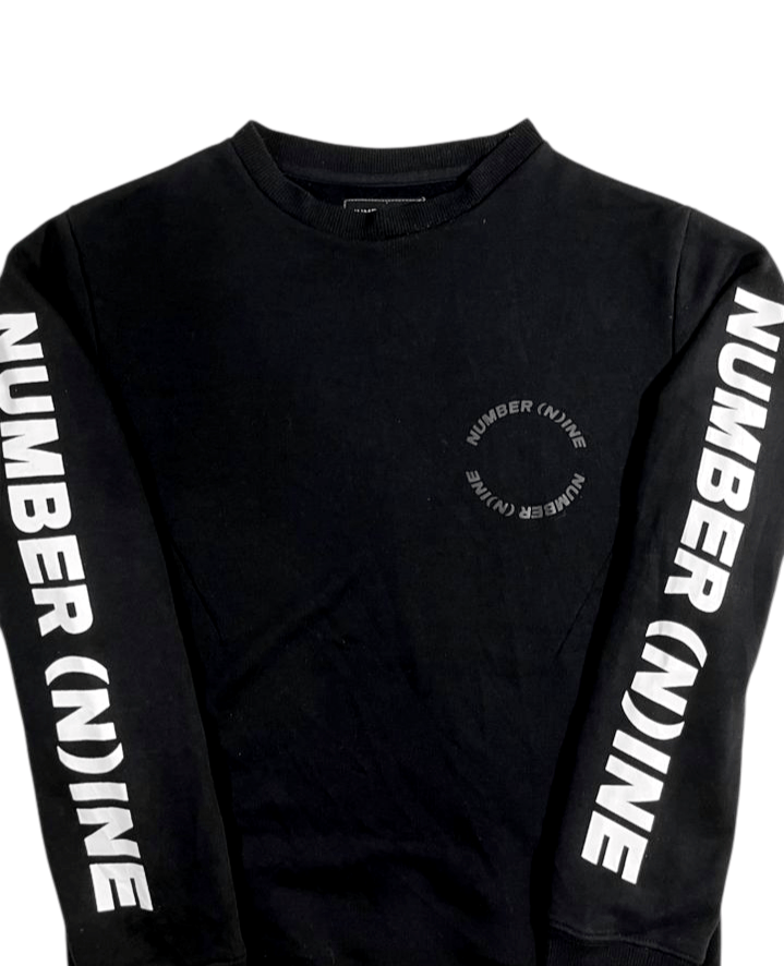 Number (N)ine RARE NUMBER NINE SPELLOUT SWEATSHIRT 🔥 Size US S / EU 44-46 / 1 - 2 Thumbnail