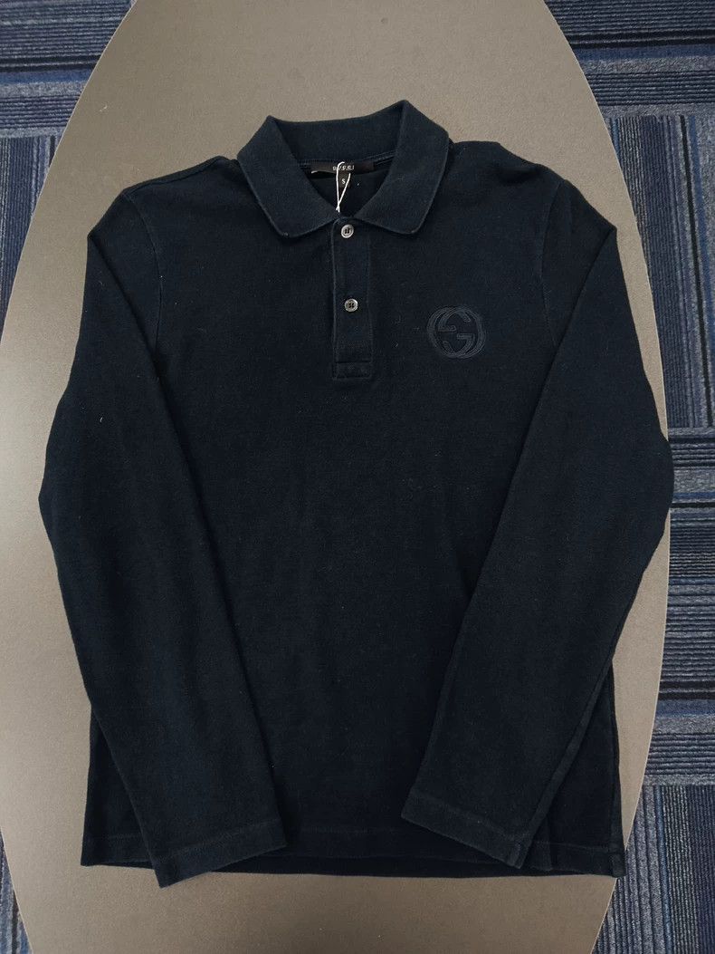 Gucci Gucci Double G embroidered Polo shirt 2504-Nextarrow Size US S / EU 44-46 / 1 - 1 Thumbnail
