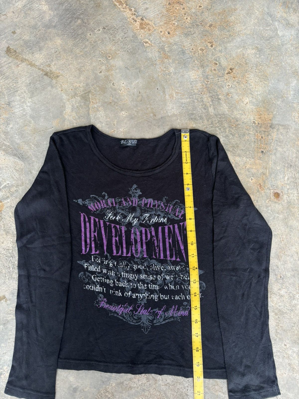 Hysteric Glamour × If Six Was Nine × Japanese Brand Y2k BL-Sue Ifsixwasnine style Longsleeve Size M / US 6-8 / IT 42-44 - 8 Thumbnail