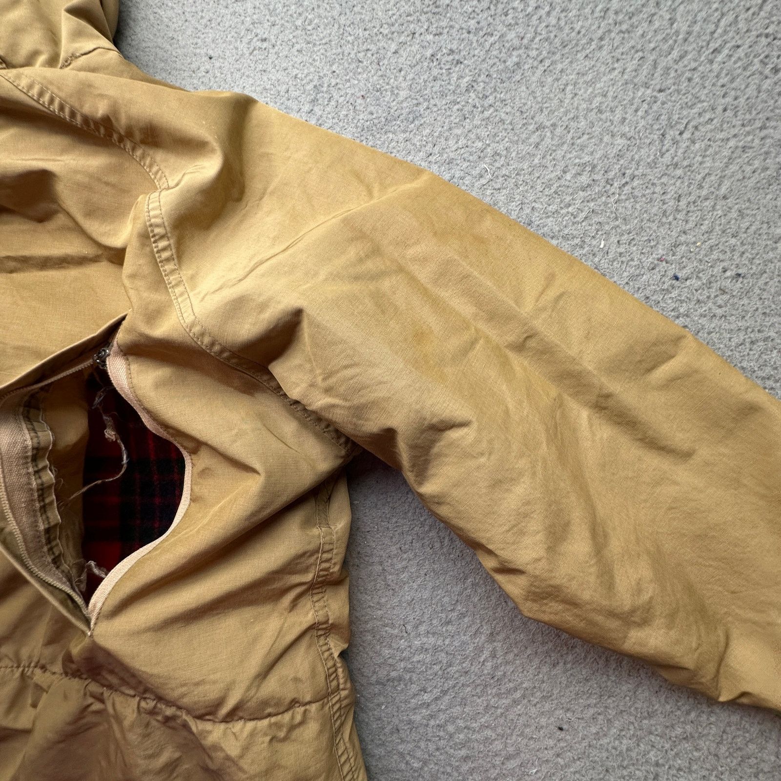 Woolrich Woolen Mills VTG Woolrich Field Coat Parka Jacket Womens Large Wool Lined Size L / US 10 / IT 46 - 12 Thumbnail