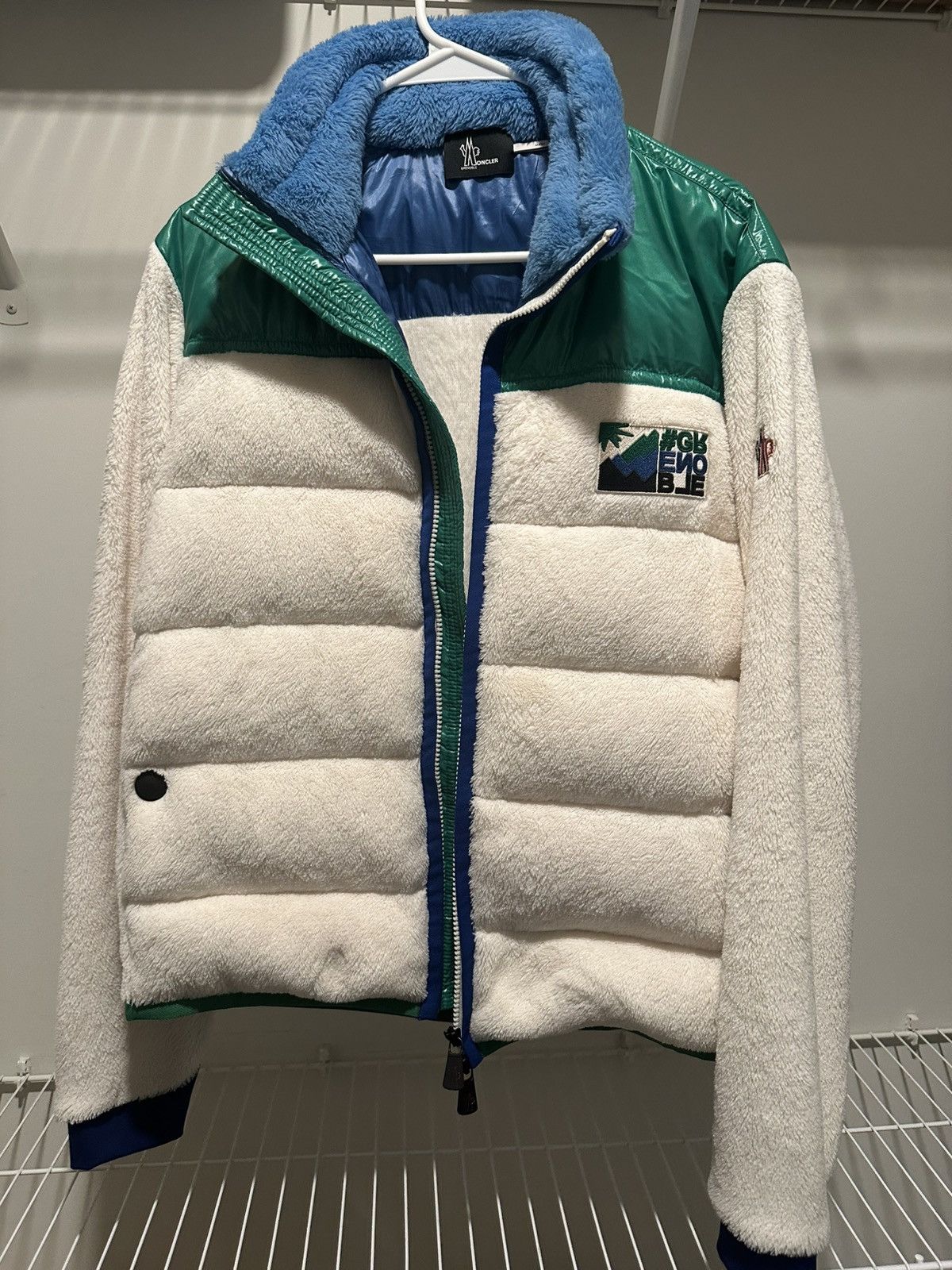 Moncler Moncler Grenoble Fur Sweatsuit White/Green/Blue Size US S / EU 44-46 / 1 - 2 Thumbnail