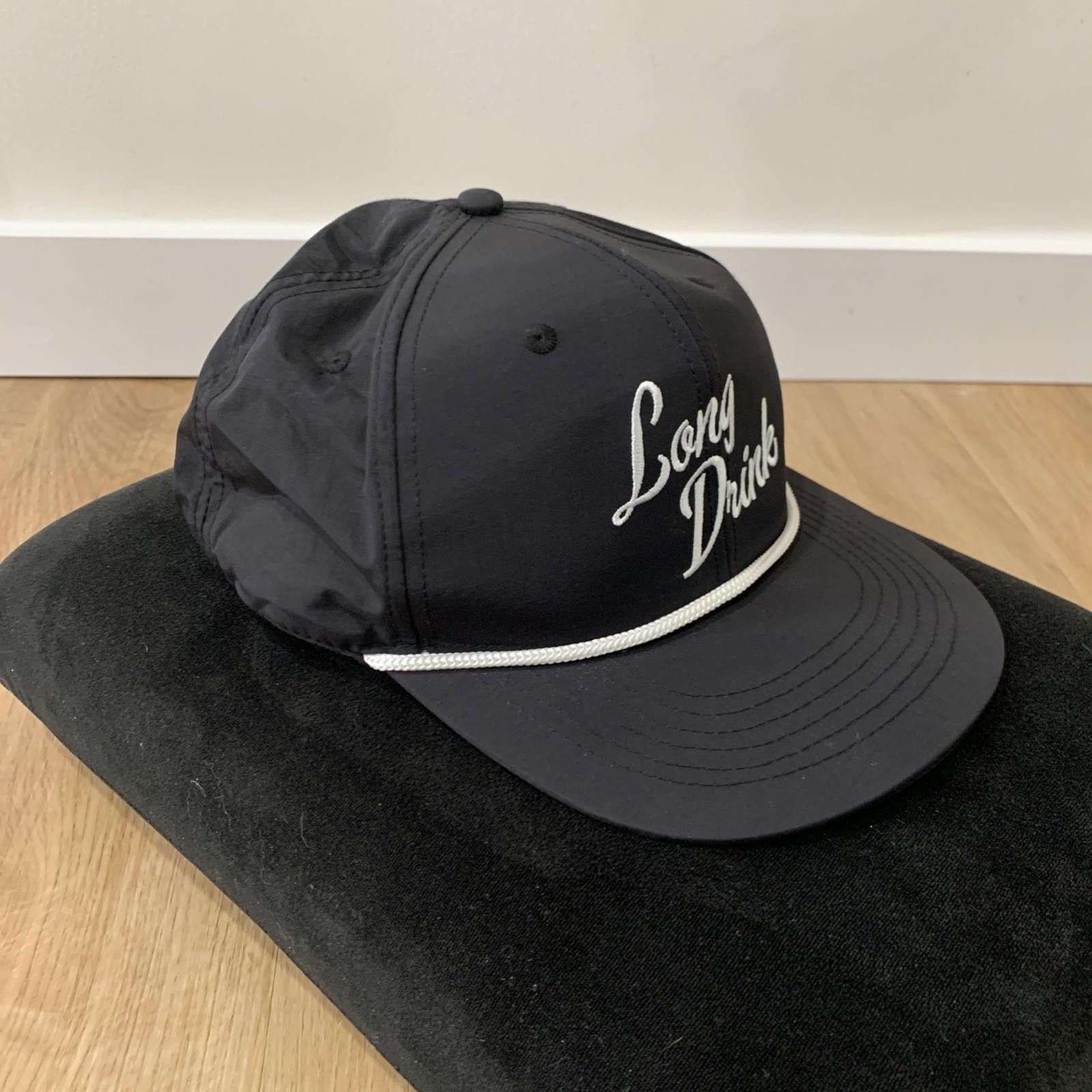 Imperial New Long Drink Logo Rope Hat Snapback Adjustable Cap NWOT Size ONE SIZE - 3 Thumbnail