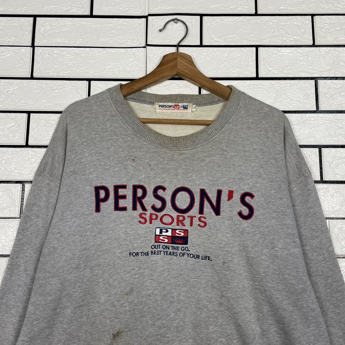 PERSON'S Person's Sport Big Logo Sweatshirt Size US M / EU 48-50 / 2 - 2 Thumbnail