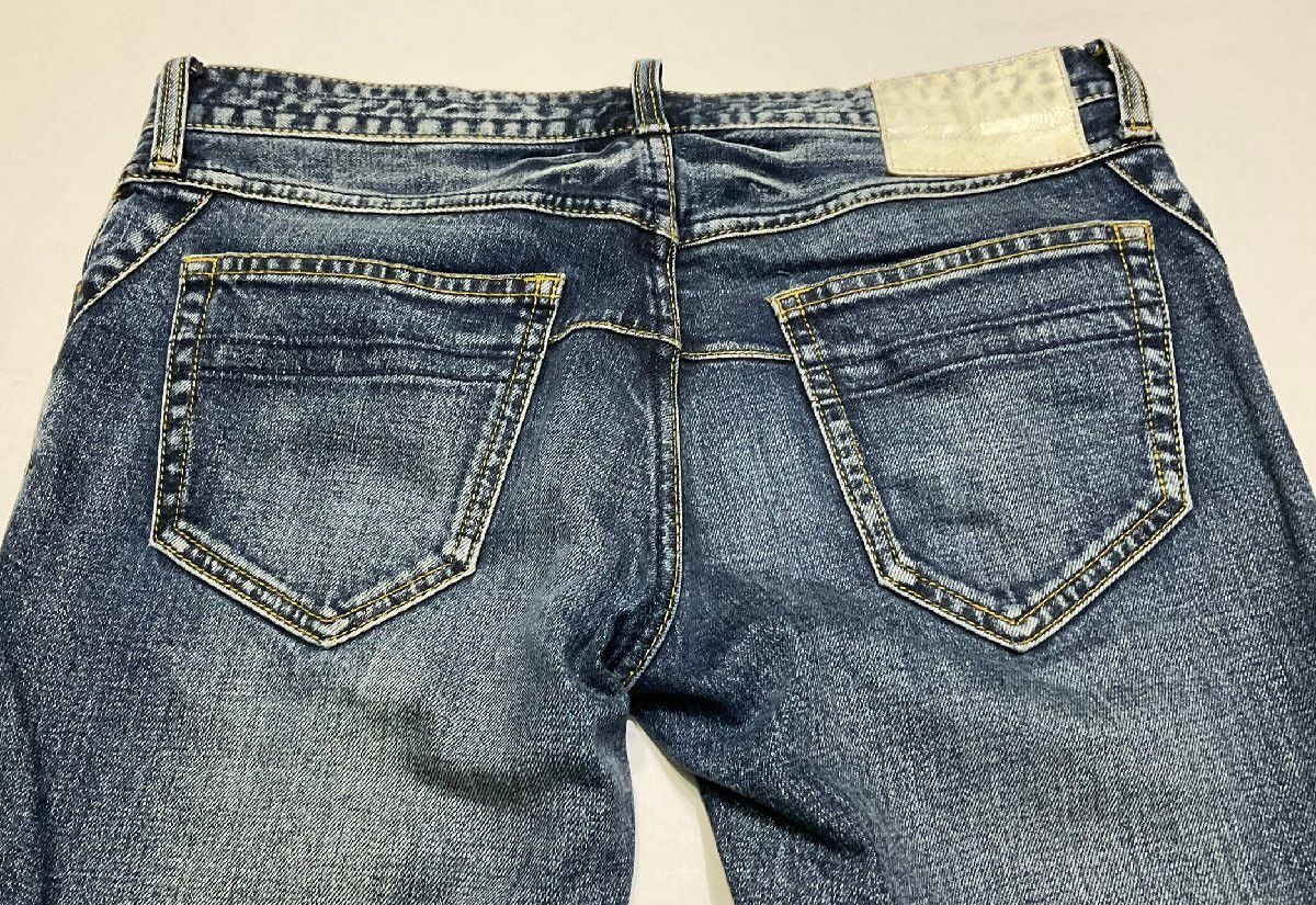 If Six Was Nine Number (N)ine SS07 distressed denim Size US 29 - 9 Thumbnail