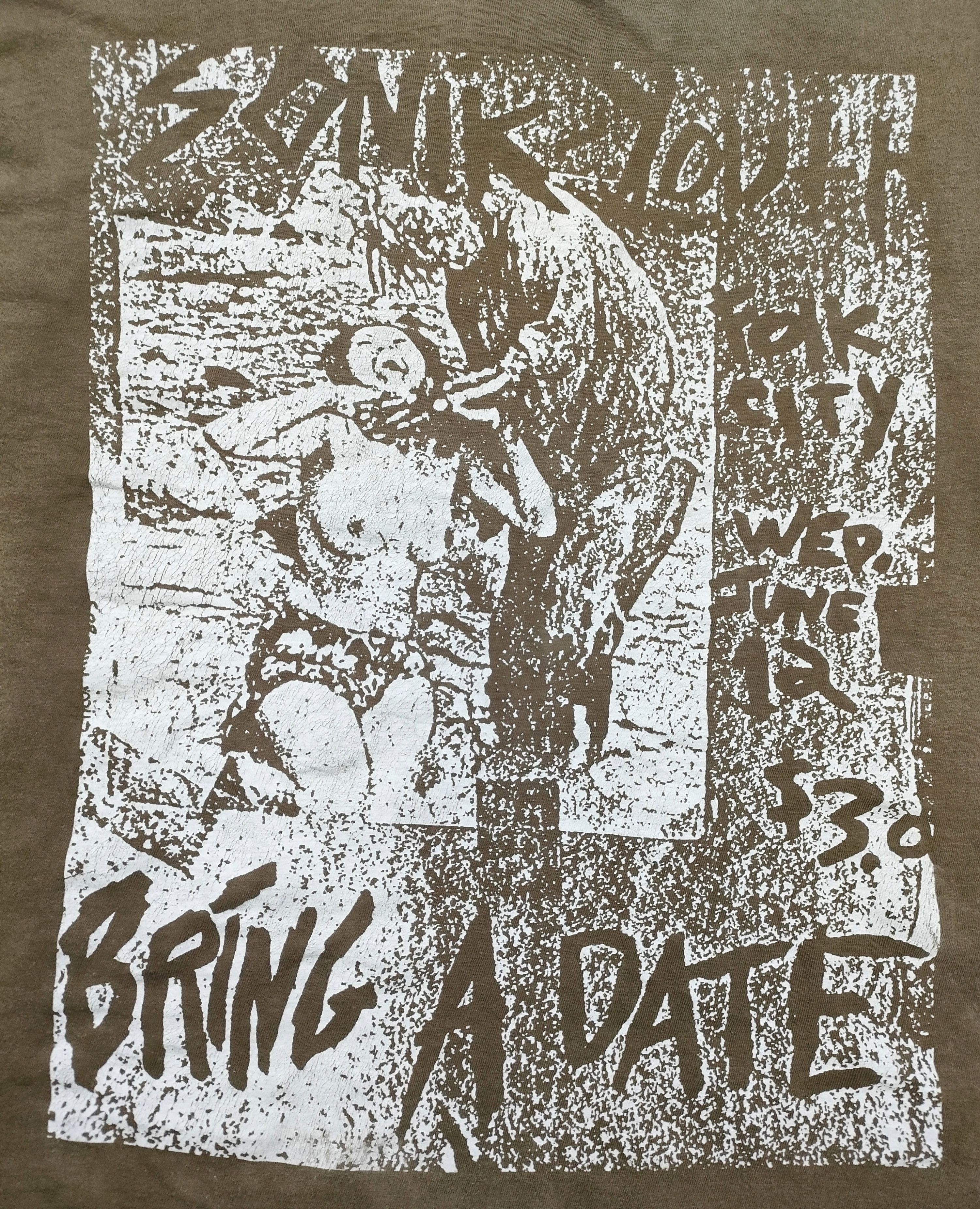 Band Tees "RARE" Early 90s SONIC YOUTH Vintage Tee Size US L / EU 52-54 / 3 - 3 Thumbnail