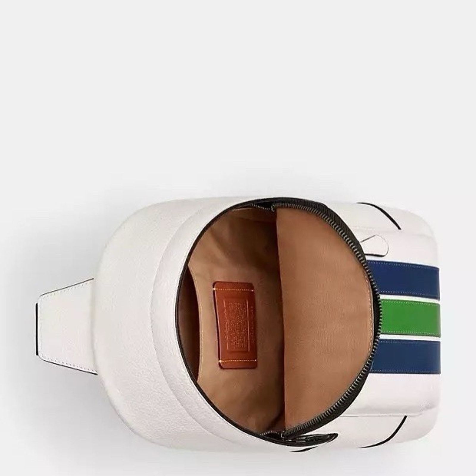 Coach NWT Coach Men’s West Pack Signature Canvas Stripe CBI39 Size ONE SIZE - 9 Thumbnail