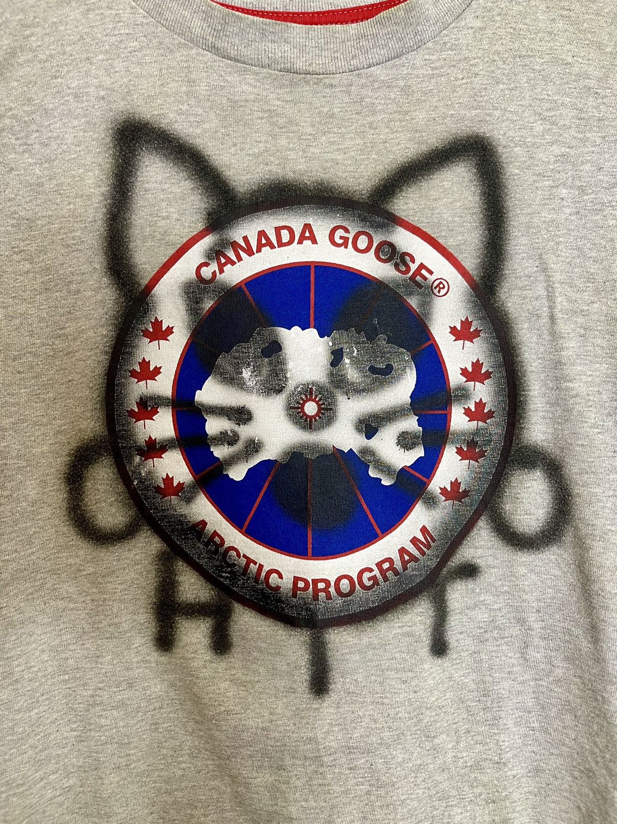 Canada Goose × Chito 1-1 chito by Sancheeto custom airbrush cat canada goose Size US M / EU 48-50 / 2 - 3 Thumbnail
