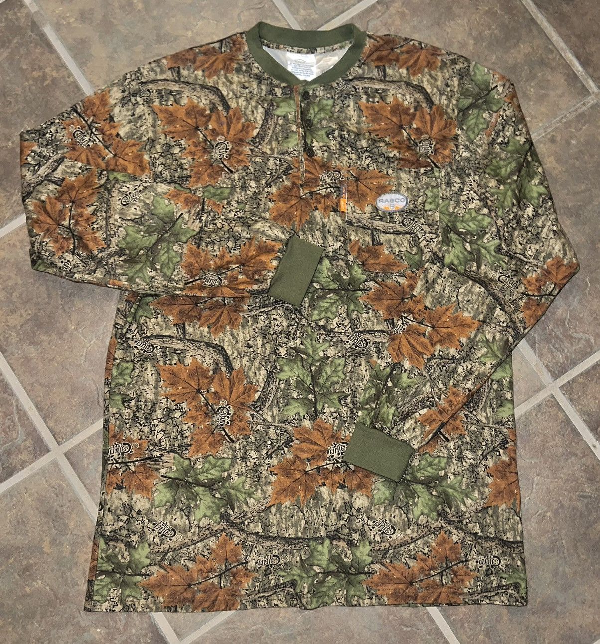 Other RASCO CAMO HENLEY (FR) Size US L / EU 52-54 / 3 - 7 Thumbnail