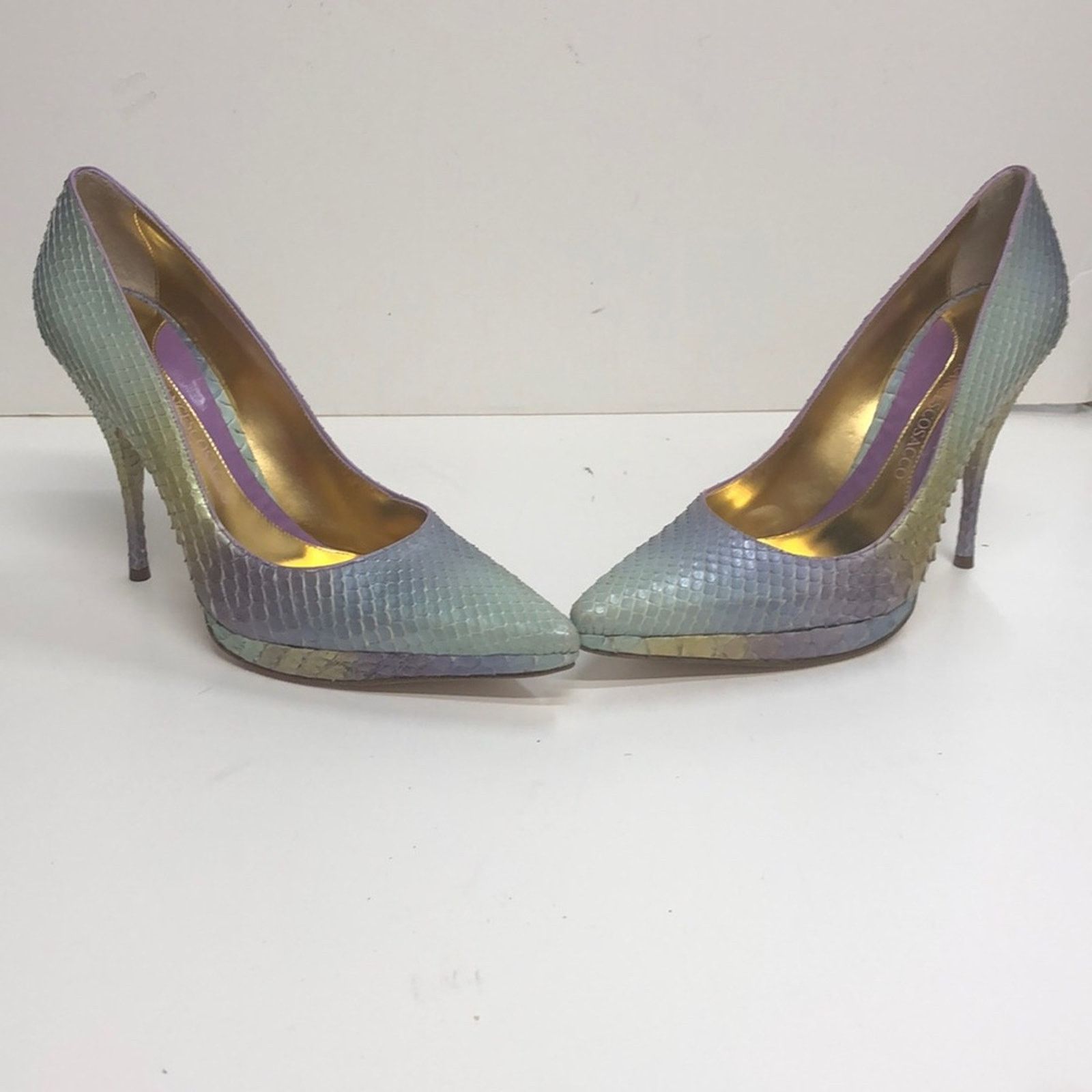 & Other Stories Francesco Sacco Made in Italy Multicolor Python Size US 7 / IT 37 - 3 Thumbnail
