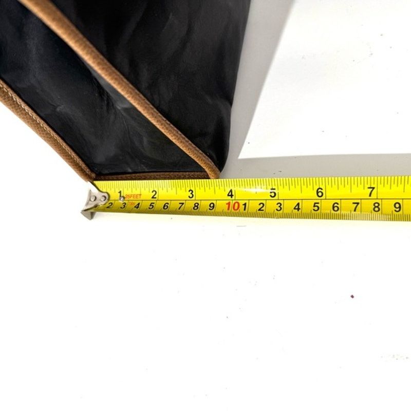 Loewe Loewe Black and Tan Leather Clutch Size ONE SIZE - 11 Thumbnail