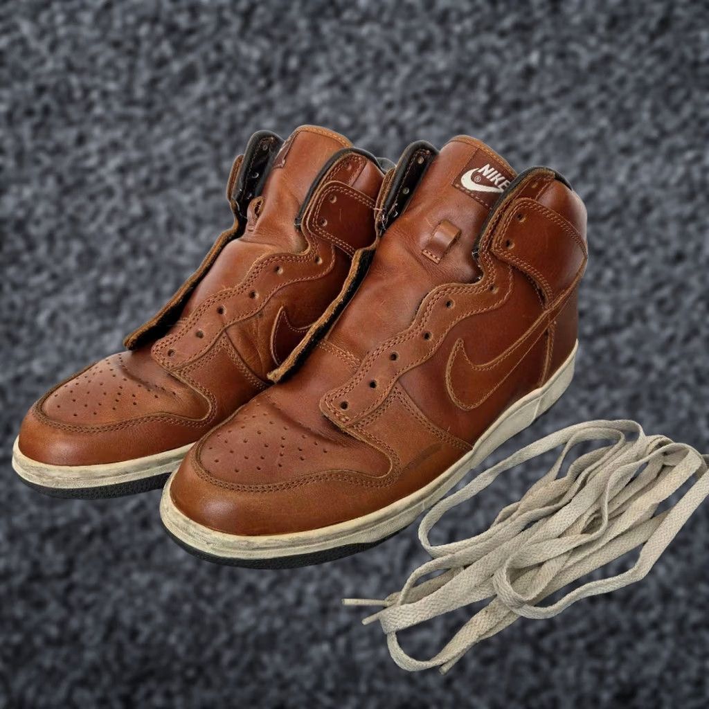 Nike Nike Dunk Hi Premium High Brown LTD Sneaker Men 10.0US Collection Size US 10 / EU 43 - 1 Thumbnail