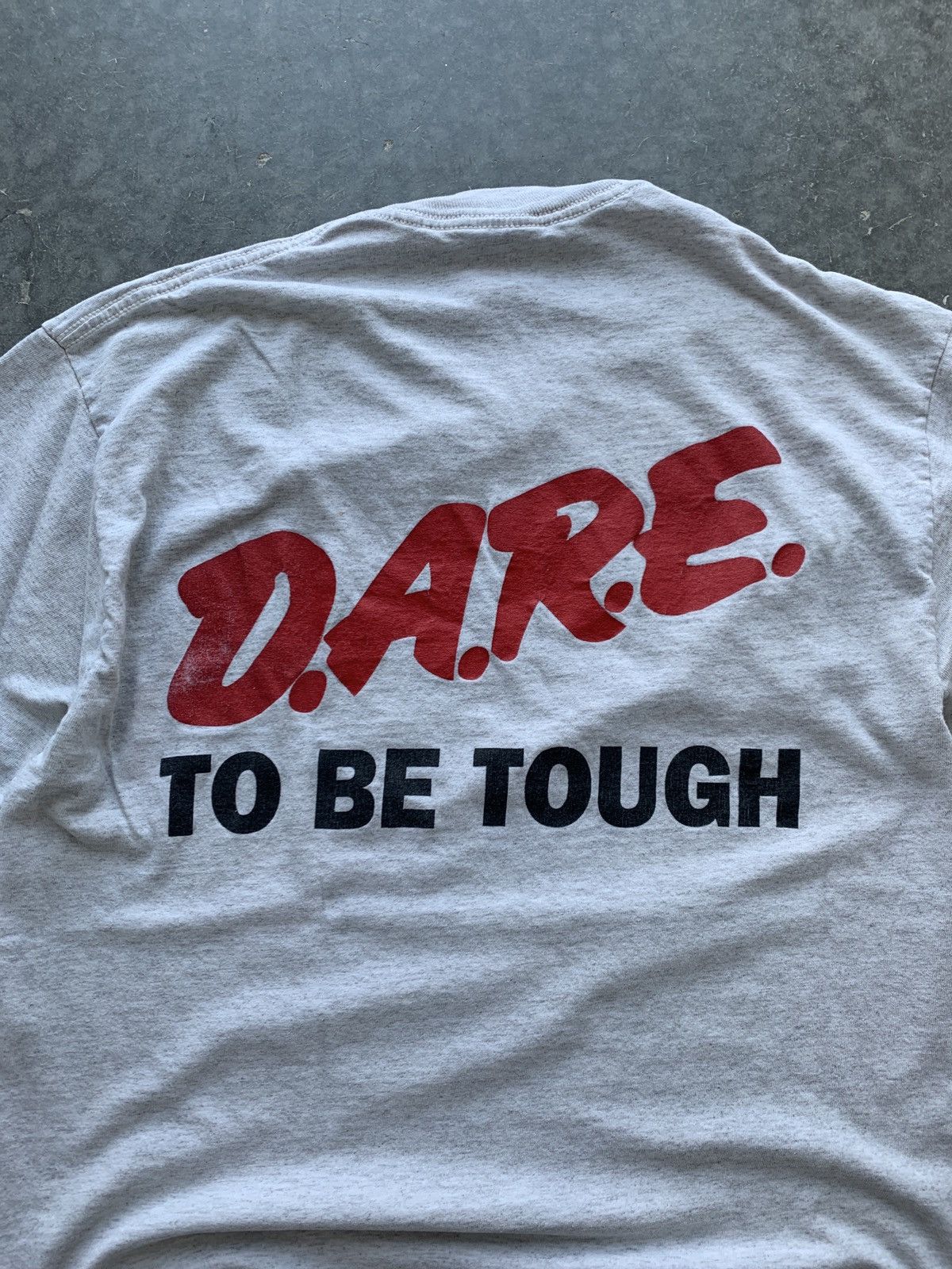 Vintage Crazy Vintage Y2K DARE Graphic Tee Size US M / EU 48-50 / 2 - 2 Thumbnail